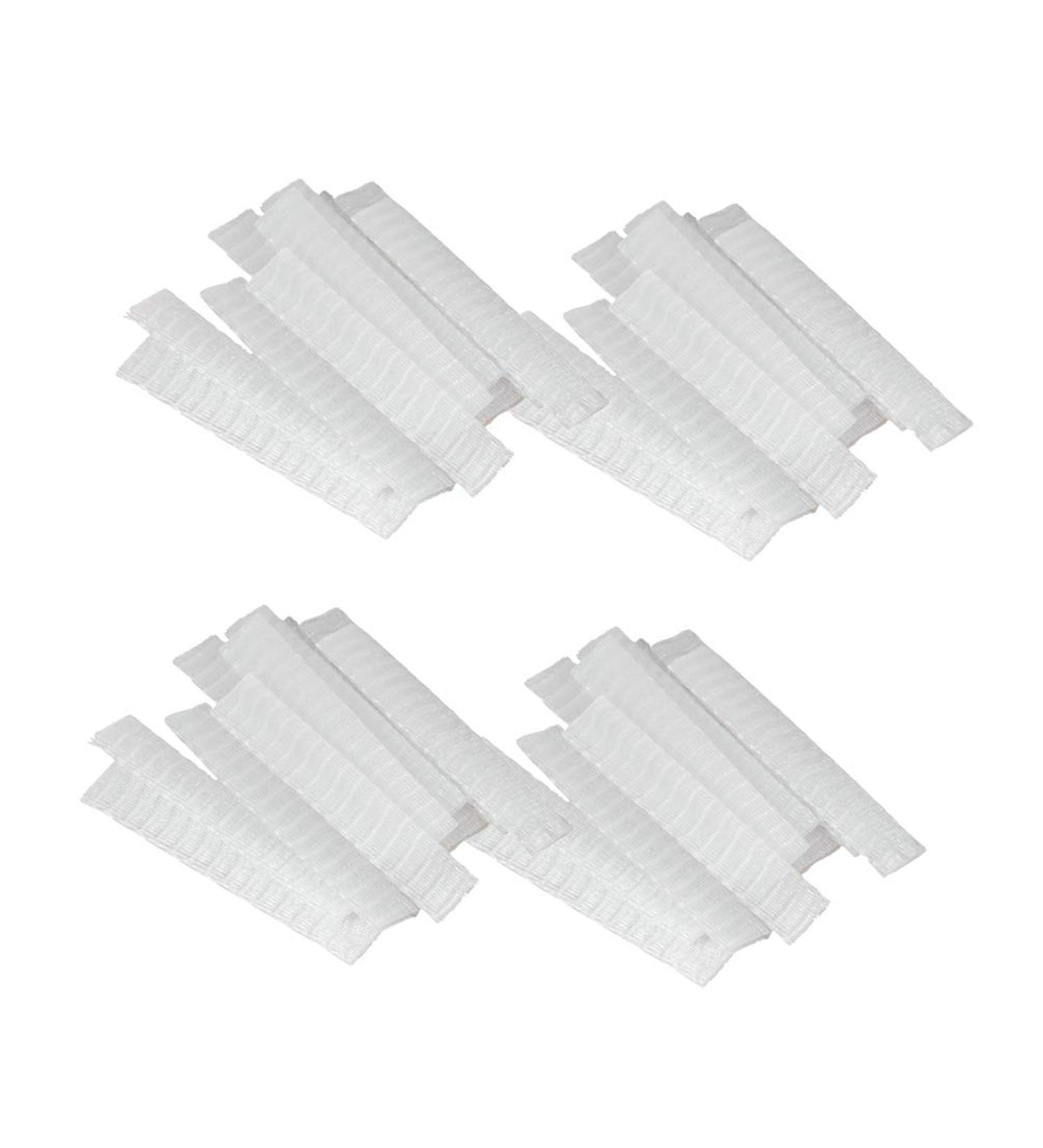 Minkissy Makeup Brush Pen Protector - 100 Pieces Mesh Covers for Makeup Brushes | Cosmetic Brush Caps (12x1cm) - International Shipping Available - Buy Online on GoSupps.com