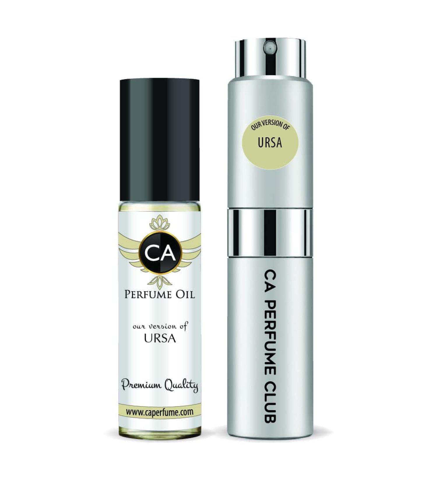 CA Perfume Duo Impression of Terenzi Ursa For Women & Men Eau de Parfum Refillable Atomizer Sprayer + Fragrance Body Oil Long Lasting Sample Travel Size Roll-On Bottle 0.27 Fl Oz+0.33 Fl Oz - Buy Online on GoSupps.com