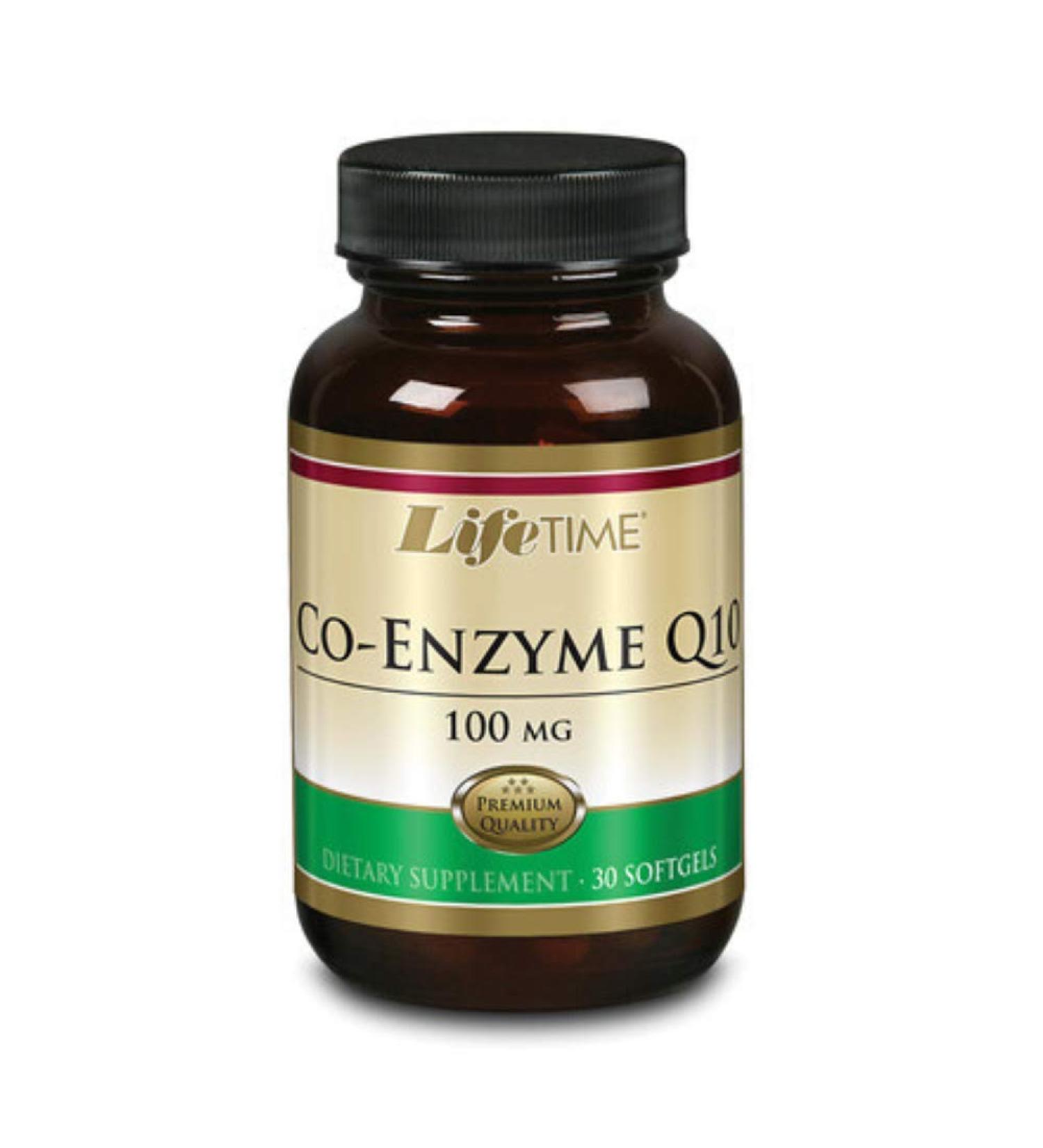 LIFETIME CoQ10 Softgel (Btl-Glass) 100mg | 30ct