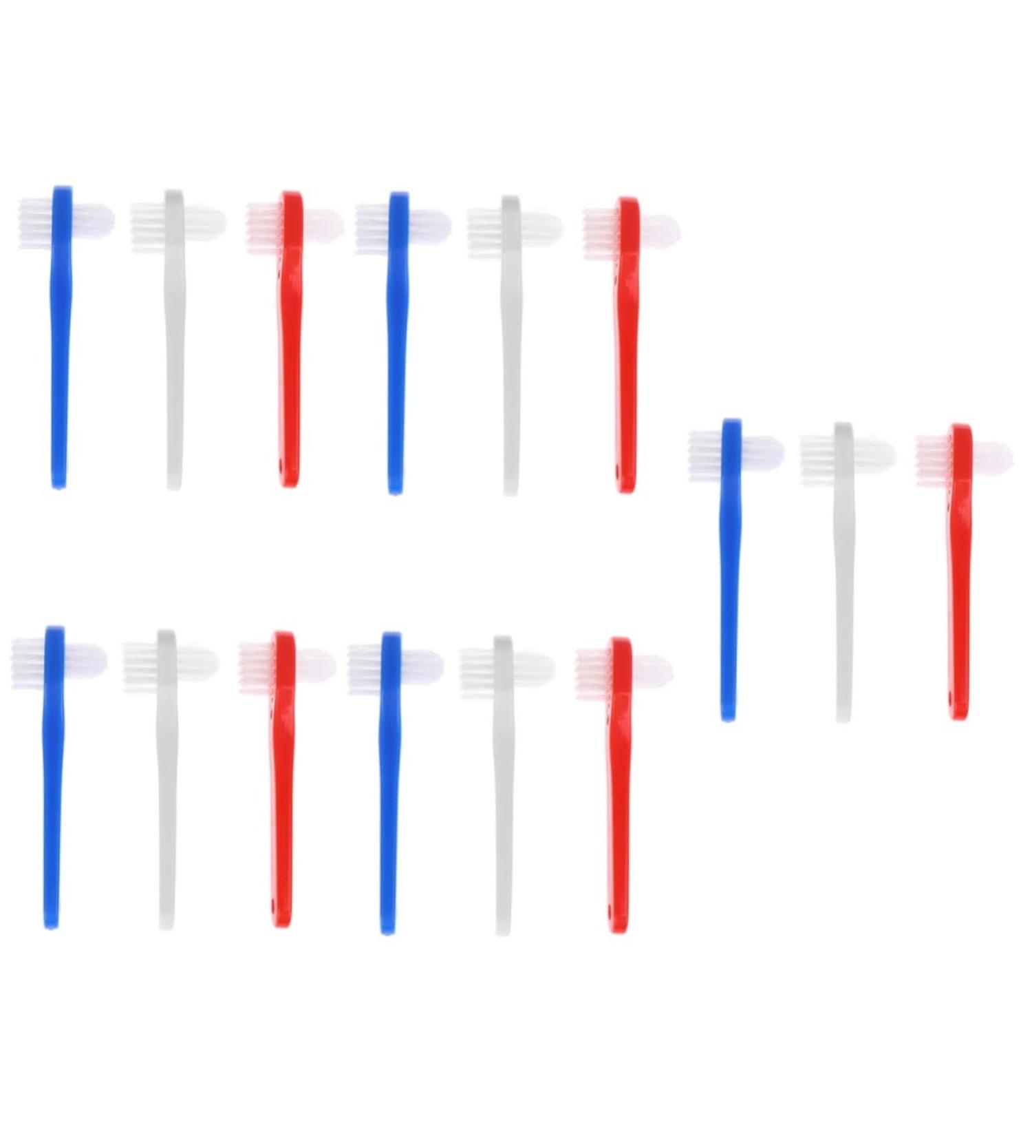 Shop Minkissy 15 STK Toothbrush Set - Soft Cleaning Tools for False Teeth & Dentures | International Shipping Available - Buy Online on GoSupps.com