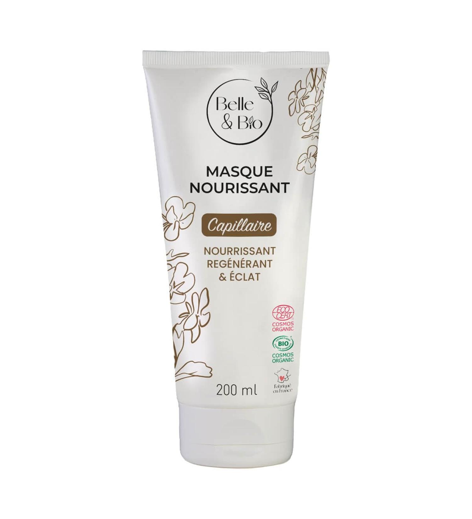 Belle&Bio - Nourishing Hair Mask with 5 oils and patented active ingredient Certified Organic 200 ml - - Buy Online on GoSupps.com