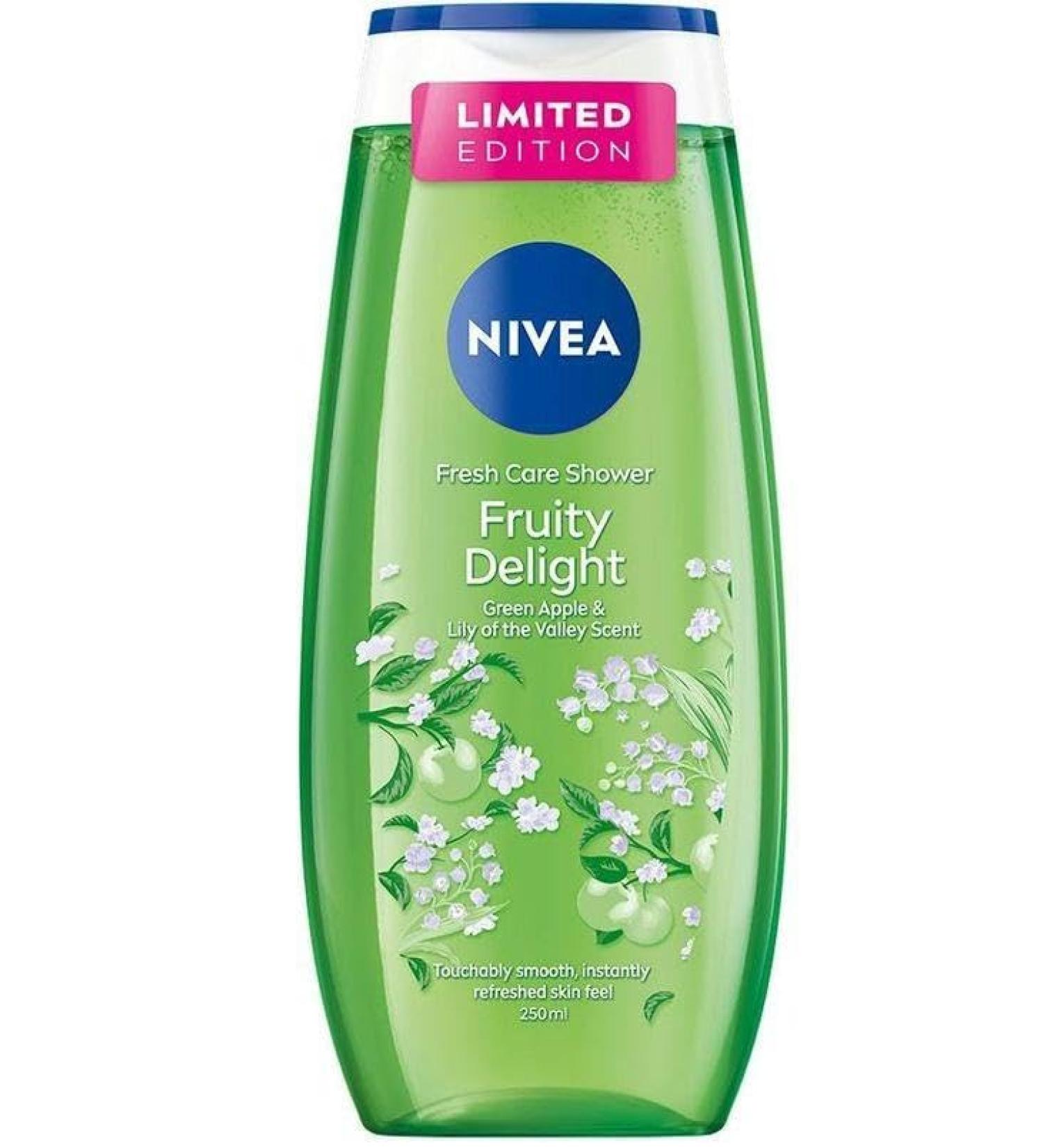Beiersdorf NIVEA shower gel green apple & lily of the valley 250 ml pack of 6