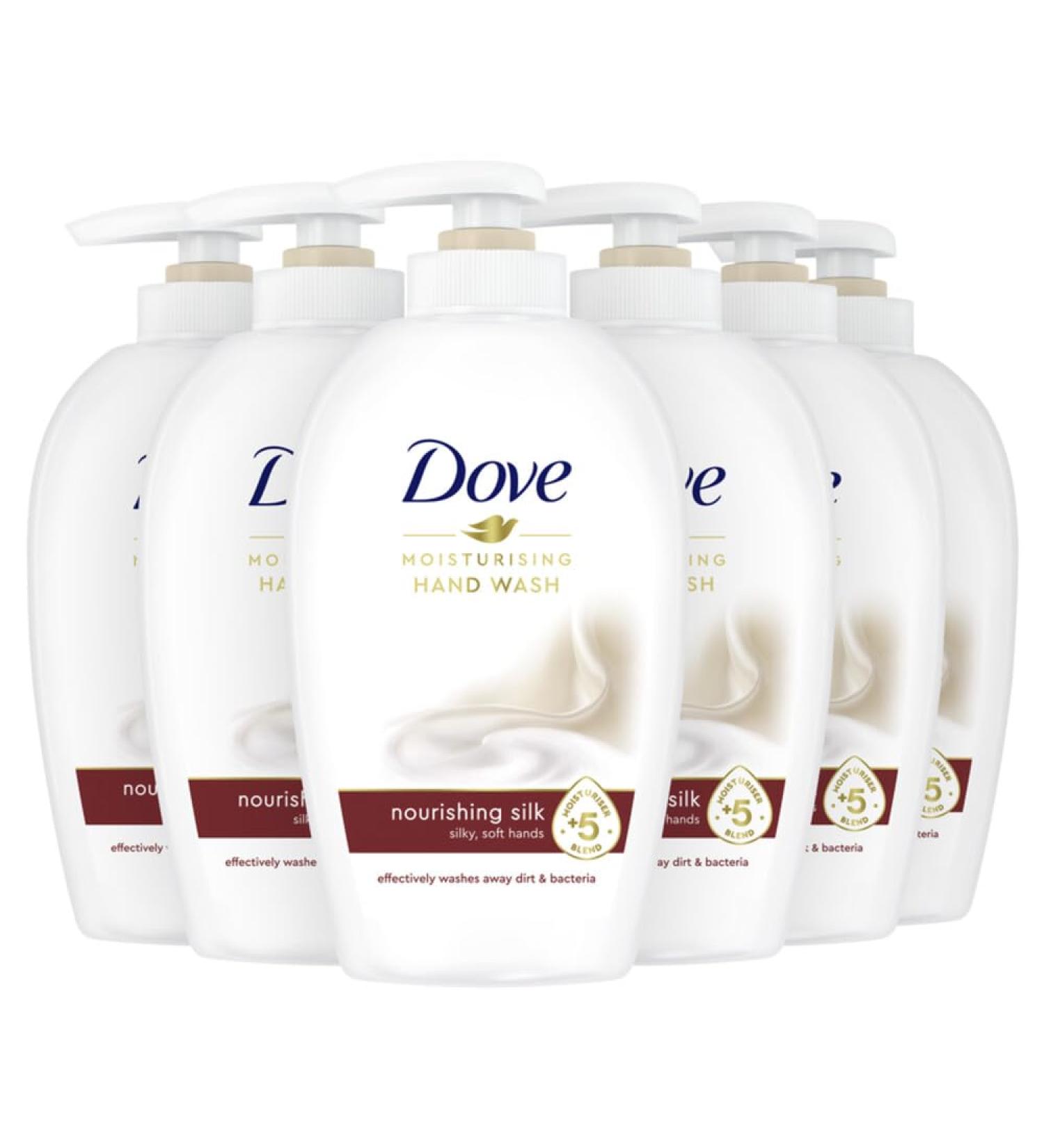 Dove 6x Dove Handzeep Nourishing Silk 250 ml - Multipack