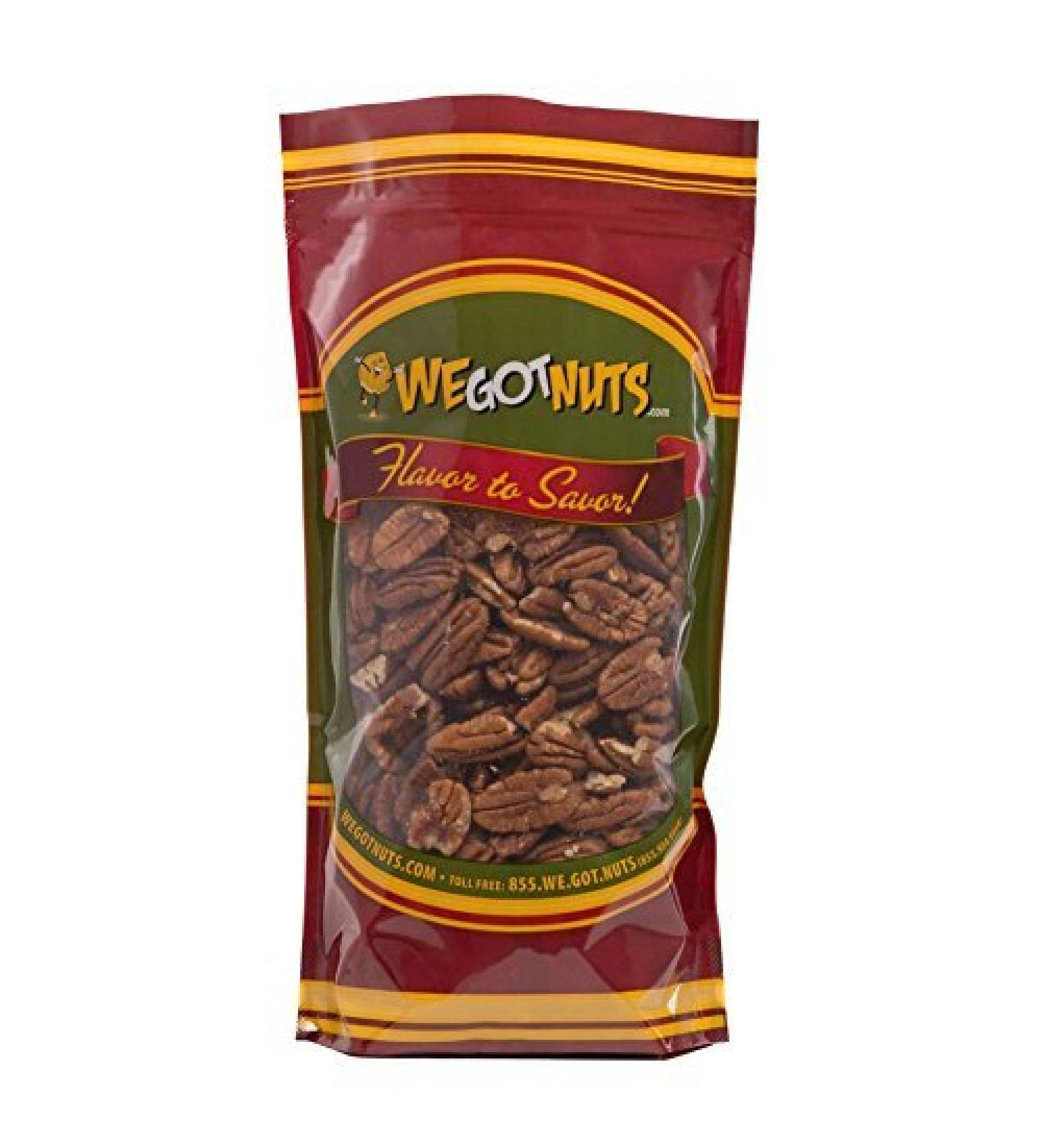 Pecans Roasted & Salted , 2 LB 2 Pound (Pack of 1)