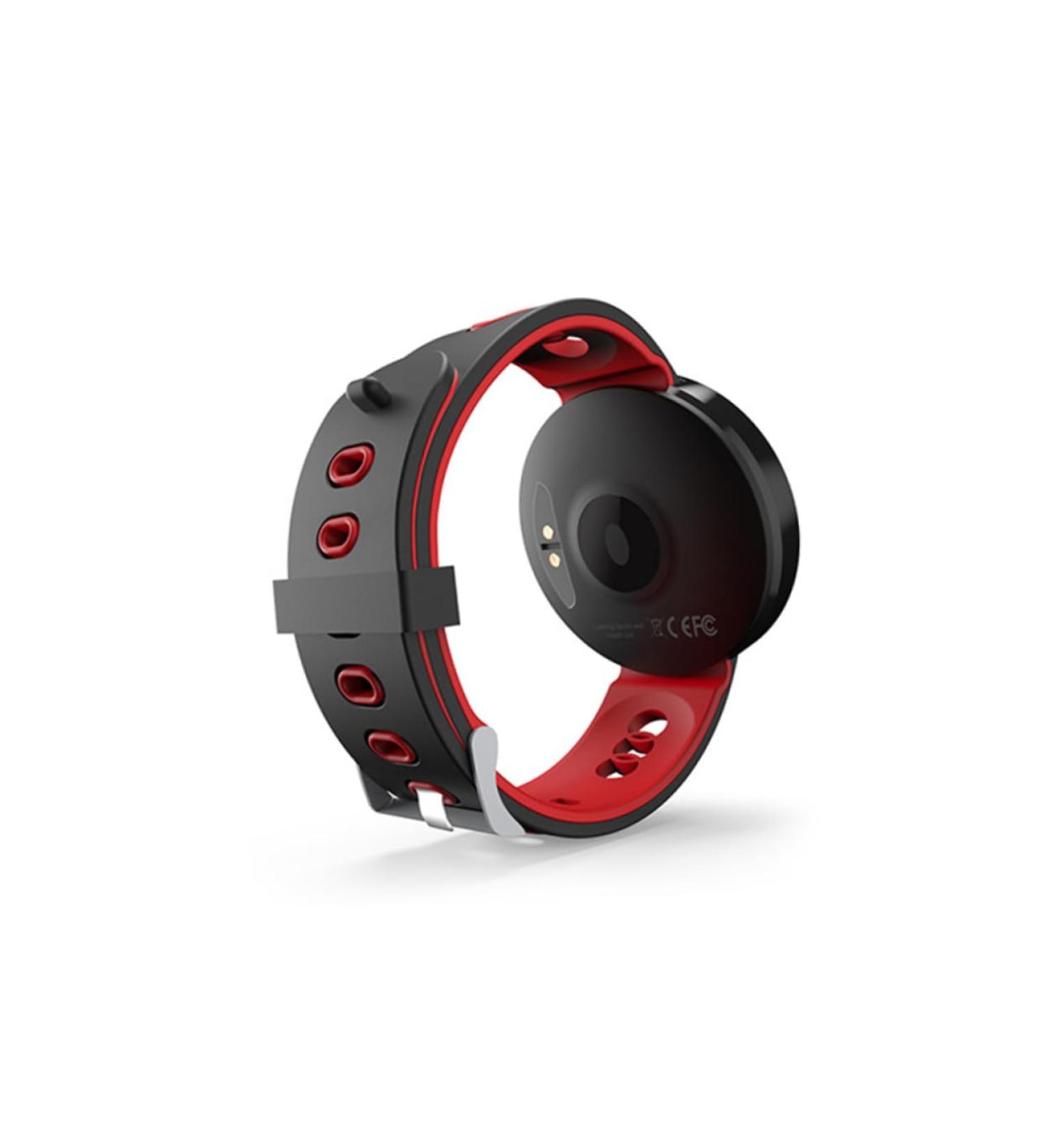 Housoutil Smart Fitness Band & Smartwatch - Heart Rate Meter Intelligent Bracelet in Perlmutt Red - International Shipping Available - Buy Online on GoSupps.com