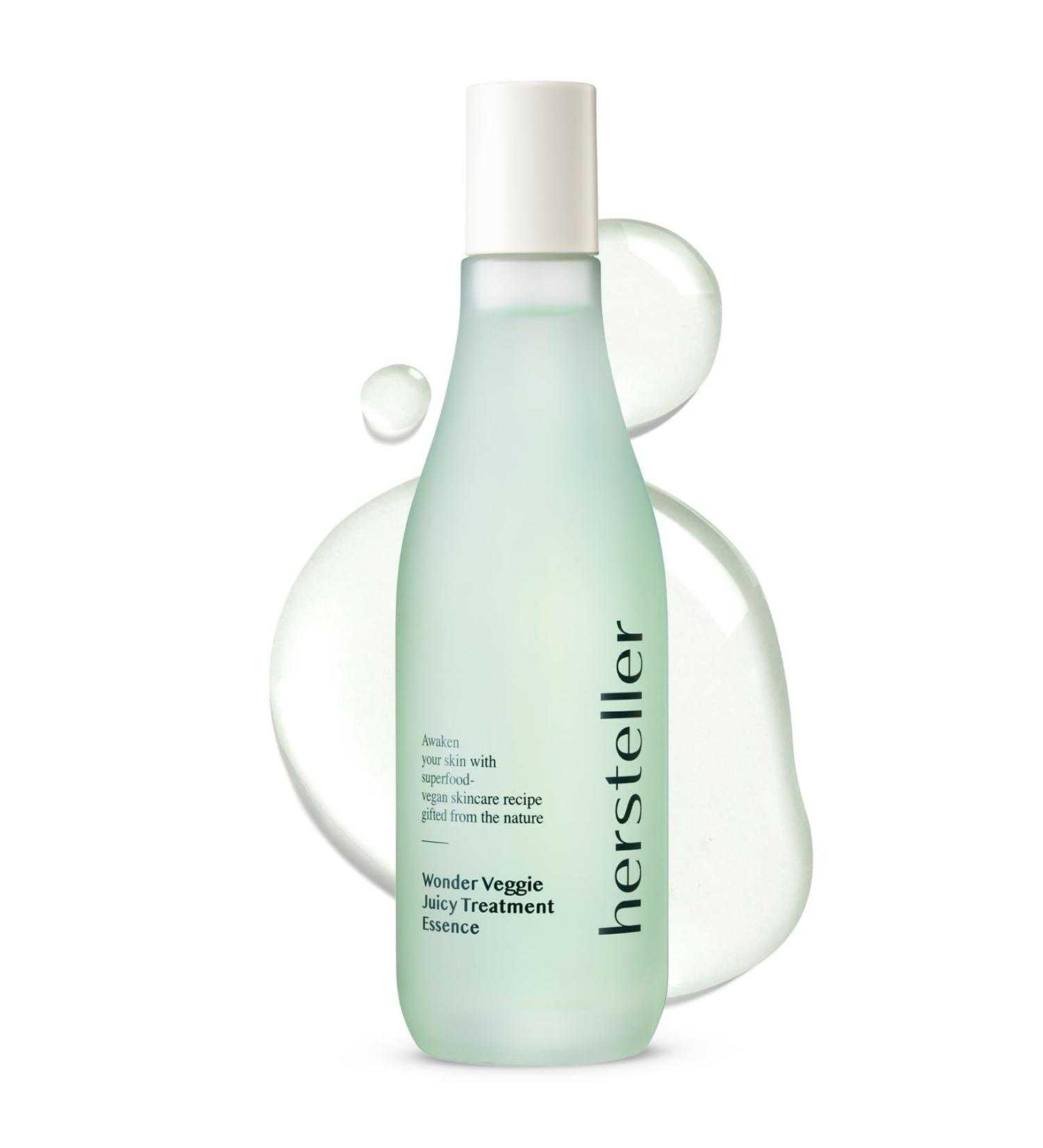 Wonder Veggie Juicy Treatment Essence 150ml - Korean Superfood Kale Extract for Hydrating & Soothing Vegan Skincare - Buy Online on GoSupps.com