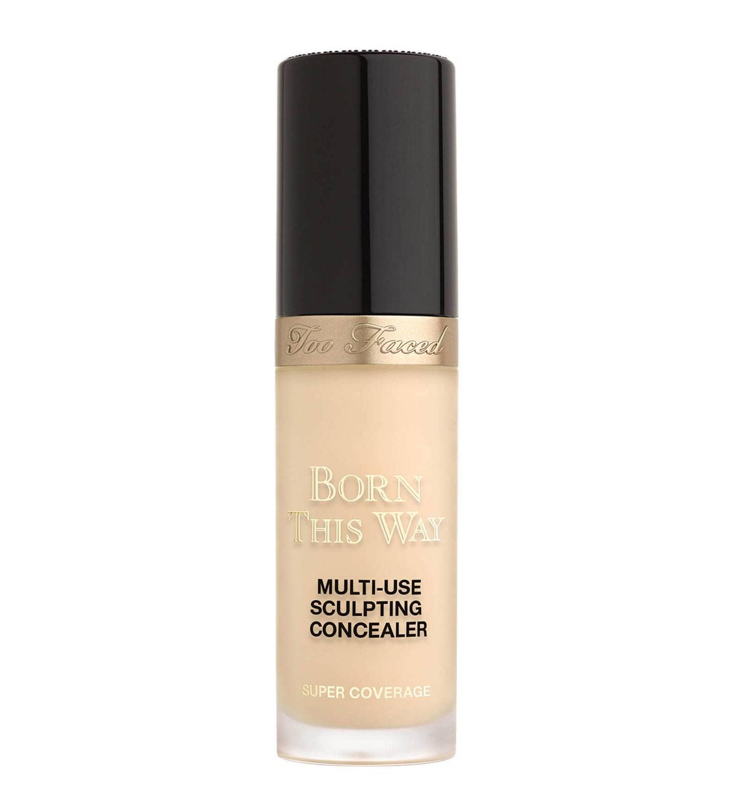 Too Faced Born This Way Super Coverage Multi-Use Sculpting Concealer - Vanilla 0.45 oz - Long-Lasting Full Coverage Formula - Buy Online on GoSupps.com