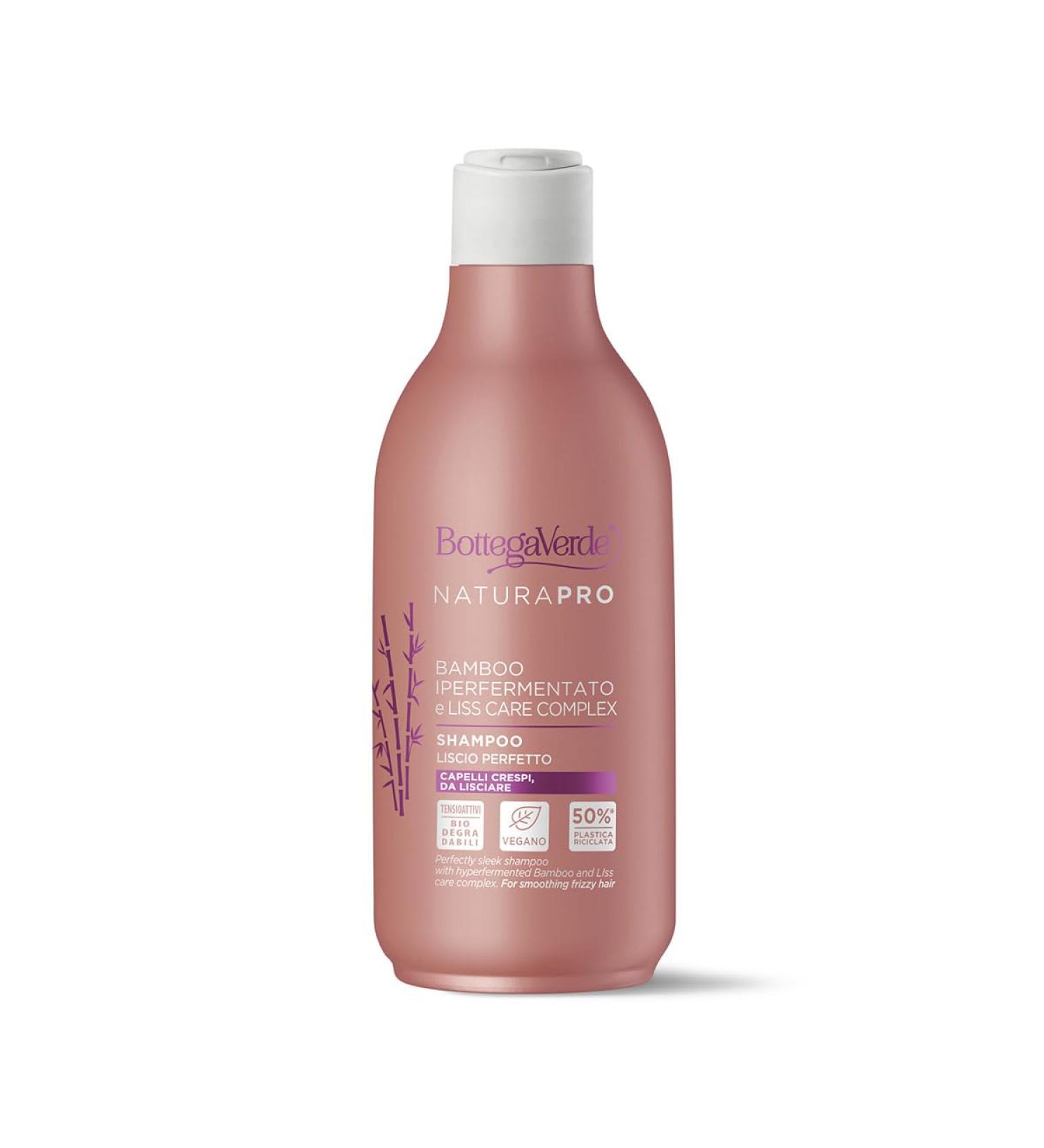 Bottega Verde Bottega Verde - Hyperfermented Bamboo and LISS CARE COMPLEX - Shampoo - Perfectly smooth (250 ml) - for frizzy hair to be straightened