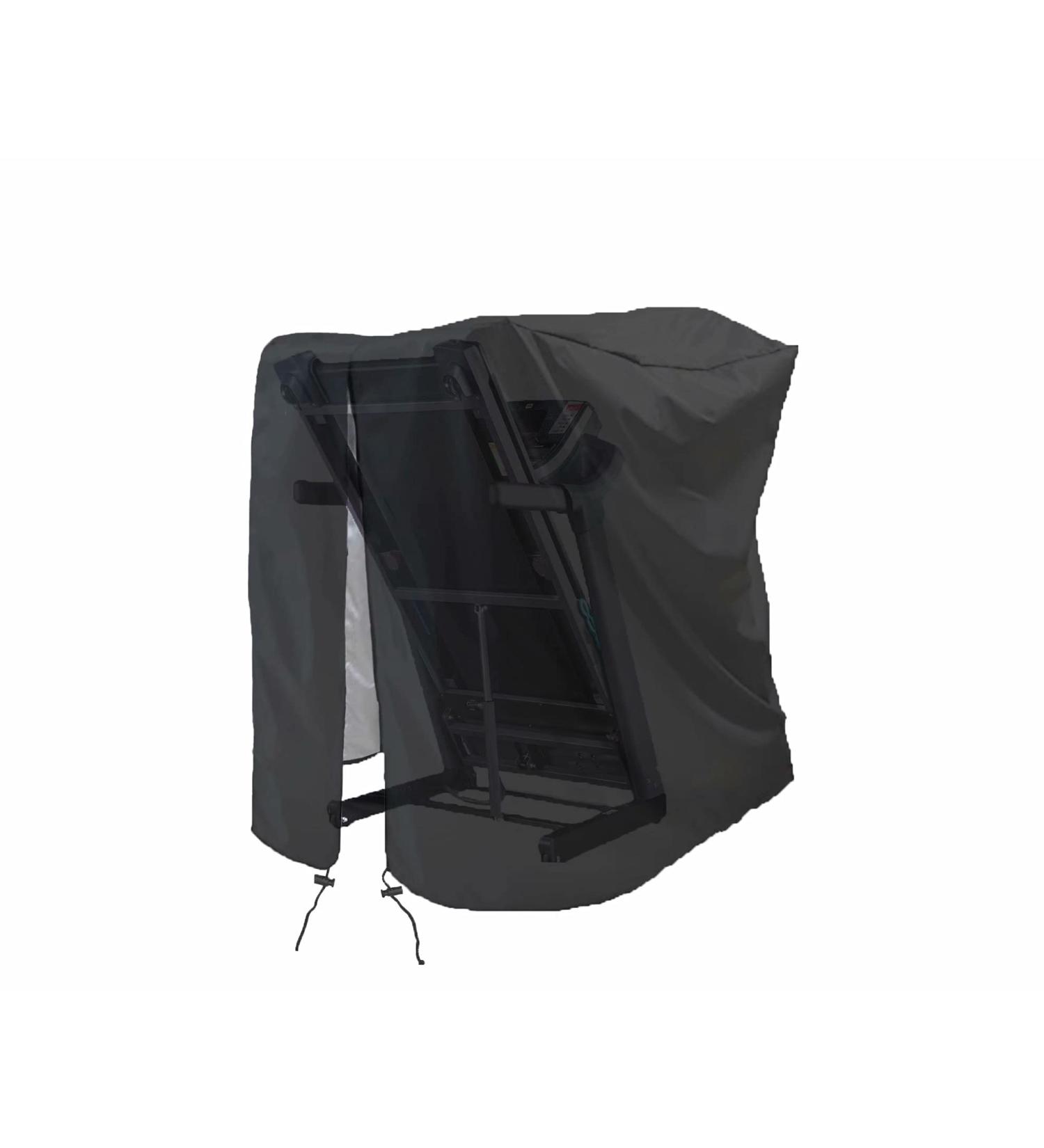 MaWGcowerd Folding Treadmill Cover - Dustproof & Waterproof Oxford Cloth Sunscreen Cover (Black) - Buy Online on GoSupps.com