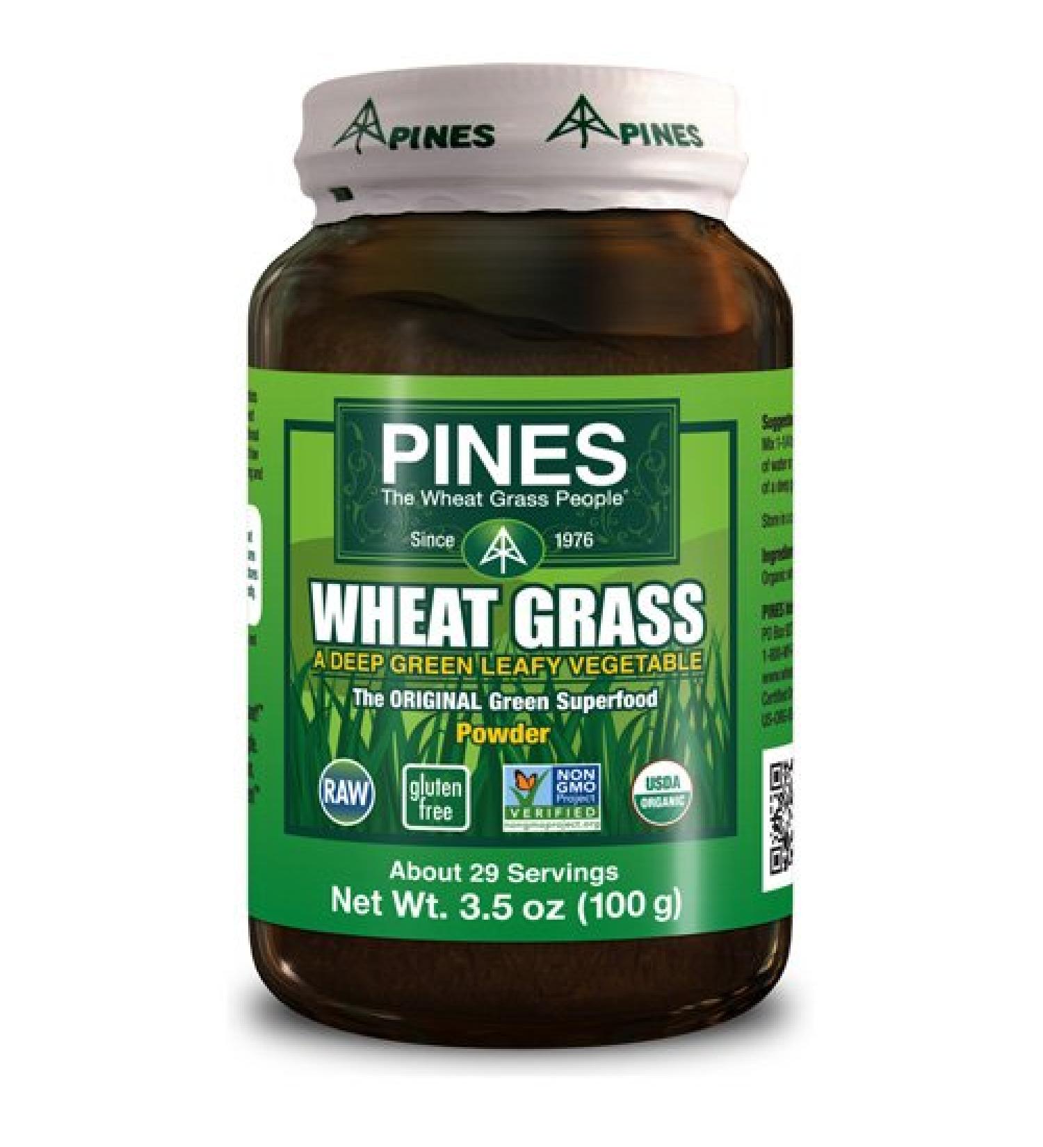 Pines International Wheat Grass Powder - 3.5 oz