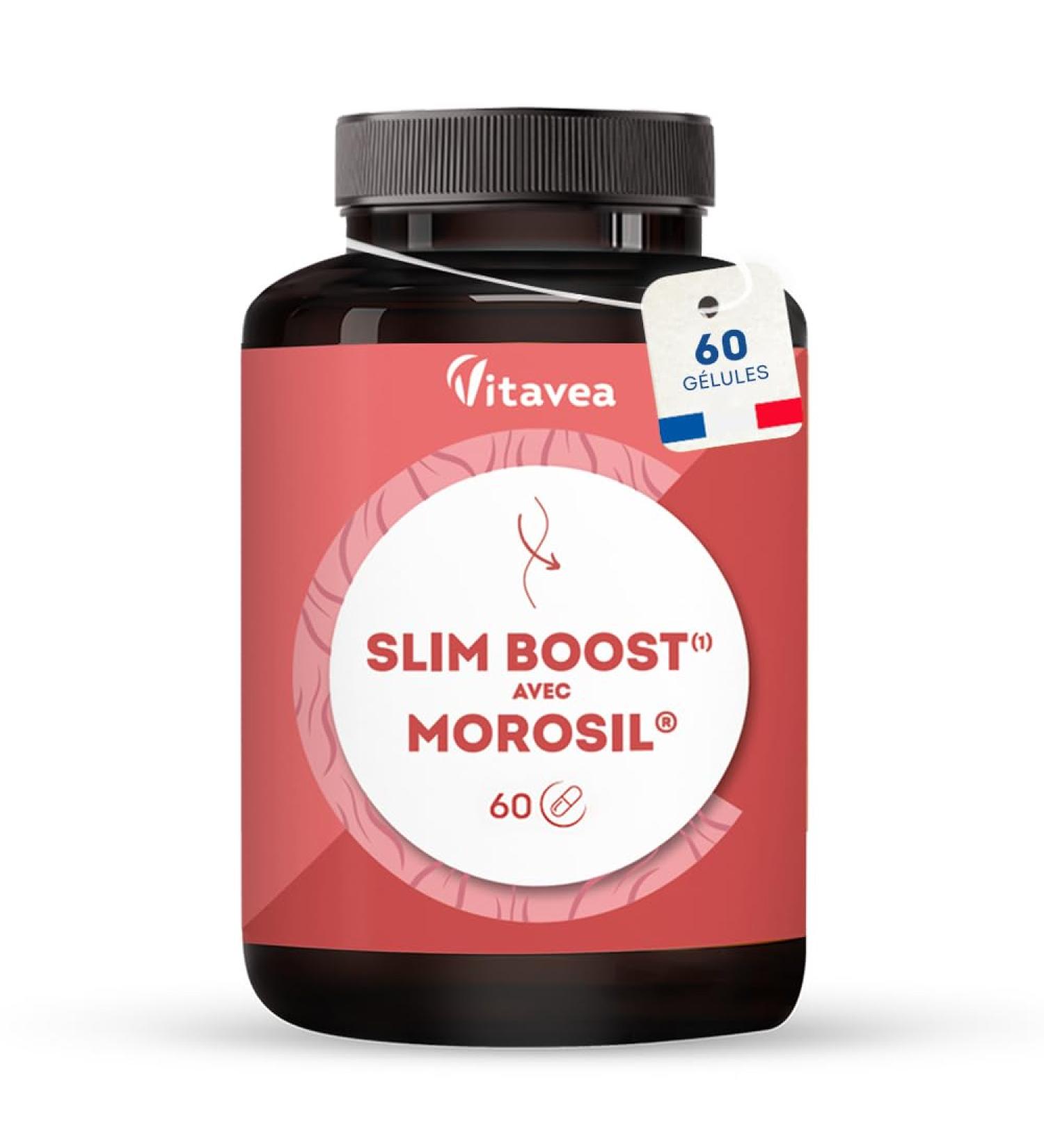 Morosil 400 mg Green Tea Kola | Scientifically Proven Effectiveness of Morosil | Natural Active Ingredients | 60 Capsules 2 Months | Made in France | Vitavea - Buy Online on GoSupps.com