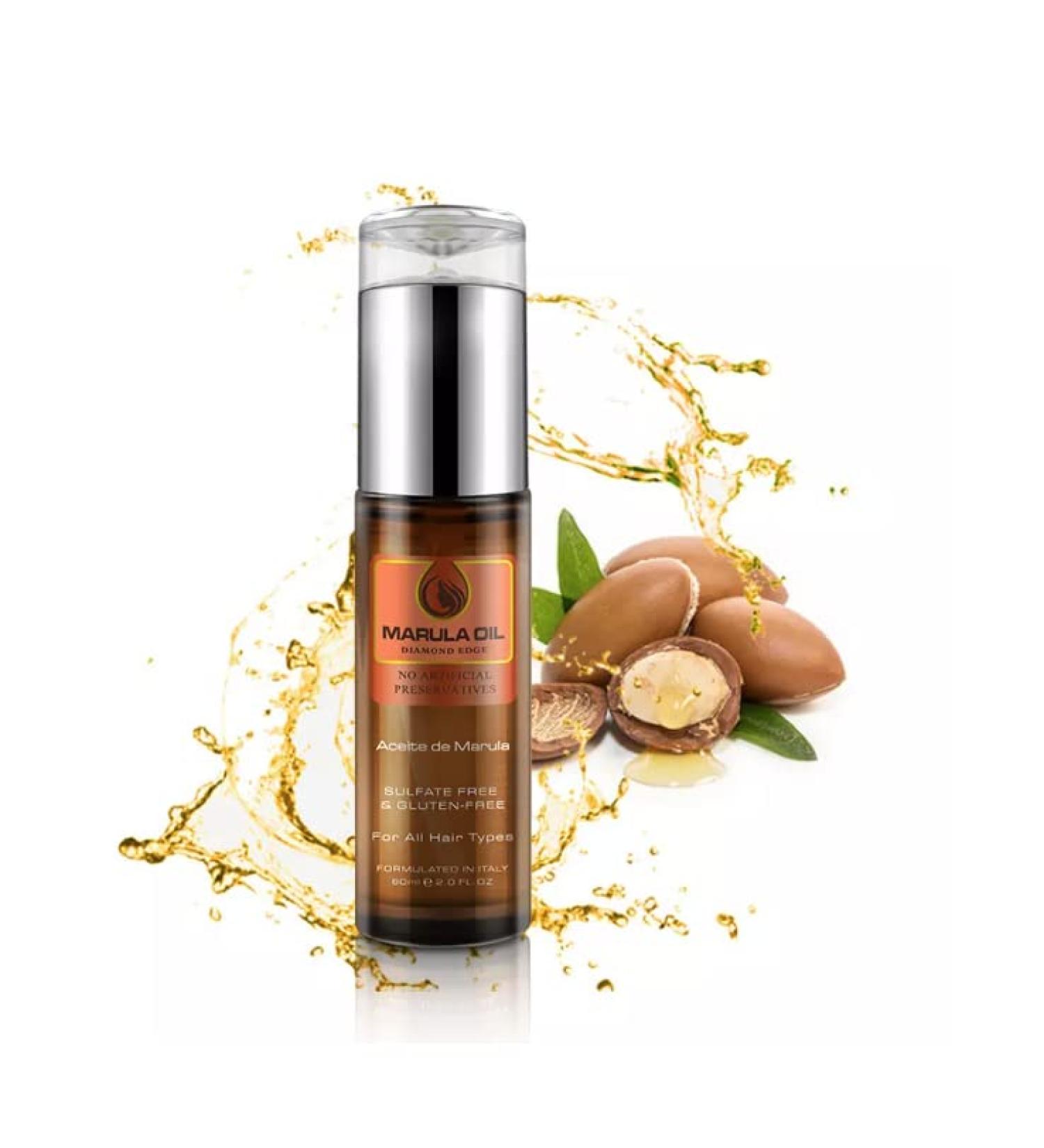 KizaiaCare Marula Oil Intensive Repair for Hair & Skin | 100% Pure Cold Pressed Carrier Oil | Imported from Southern Africa | Color Safe Treatment for Long Lasting Shine | Tangle & Frizz-Free Formula - Buy Online on GoSupps.com