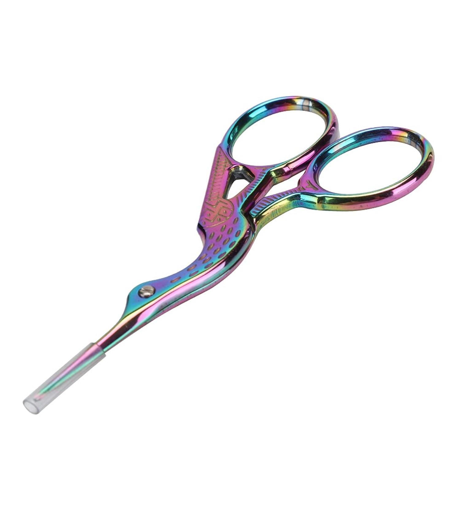 Buy Portable Professional Stainless Steel Nail Art Scissors for Eyebrow Trimming | International Shipping - Buy Online on GoSupps.com