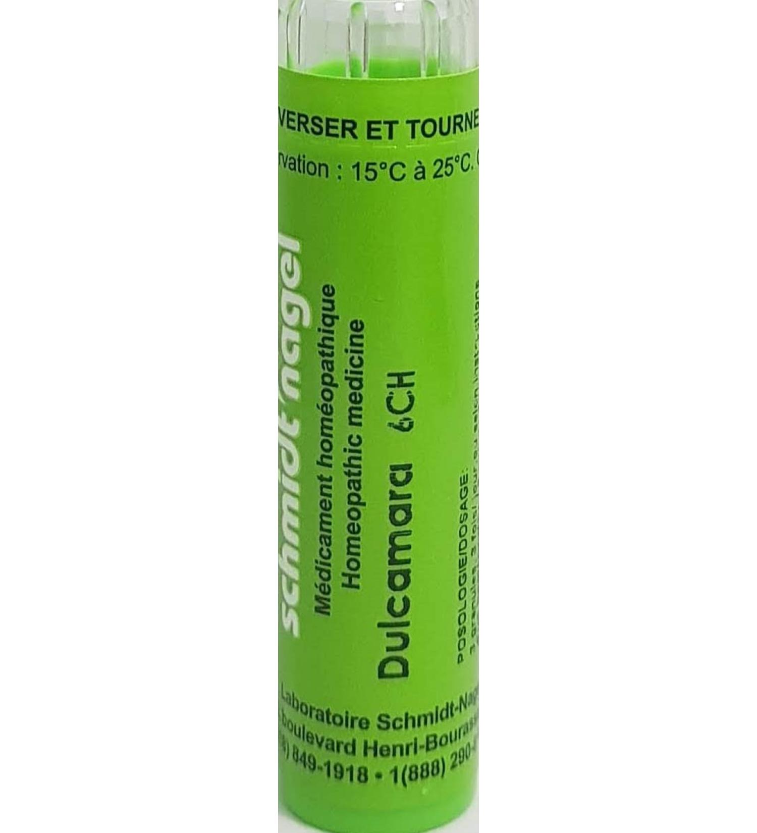 Dulcamara 6CH Homeopathy Medicine Schmidt-Nagel Canada (Homeodel) 90 pellets/granules - Buy Online on GoSupps.com