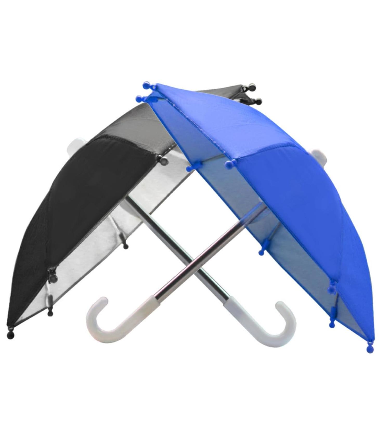 Plafope Bicycle Phone Screen Umbrella - 2pcs Sun Protection & Waterproof Mini Accessories for Outdoor Biking - Buy Online on GoSupps.com