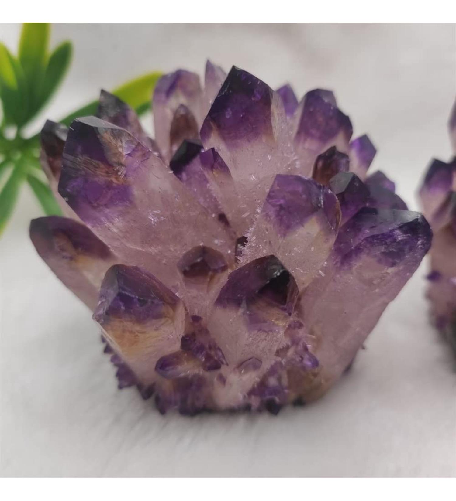 Home Decor 1pcs Natural Amethyst ra Stones Quartz Minerals Gemstone Remove Negative Gifts Natural (Size : 300-400g) HOMEZHOU (Size : 600-700g) - Buy Online on GoSupps.com