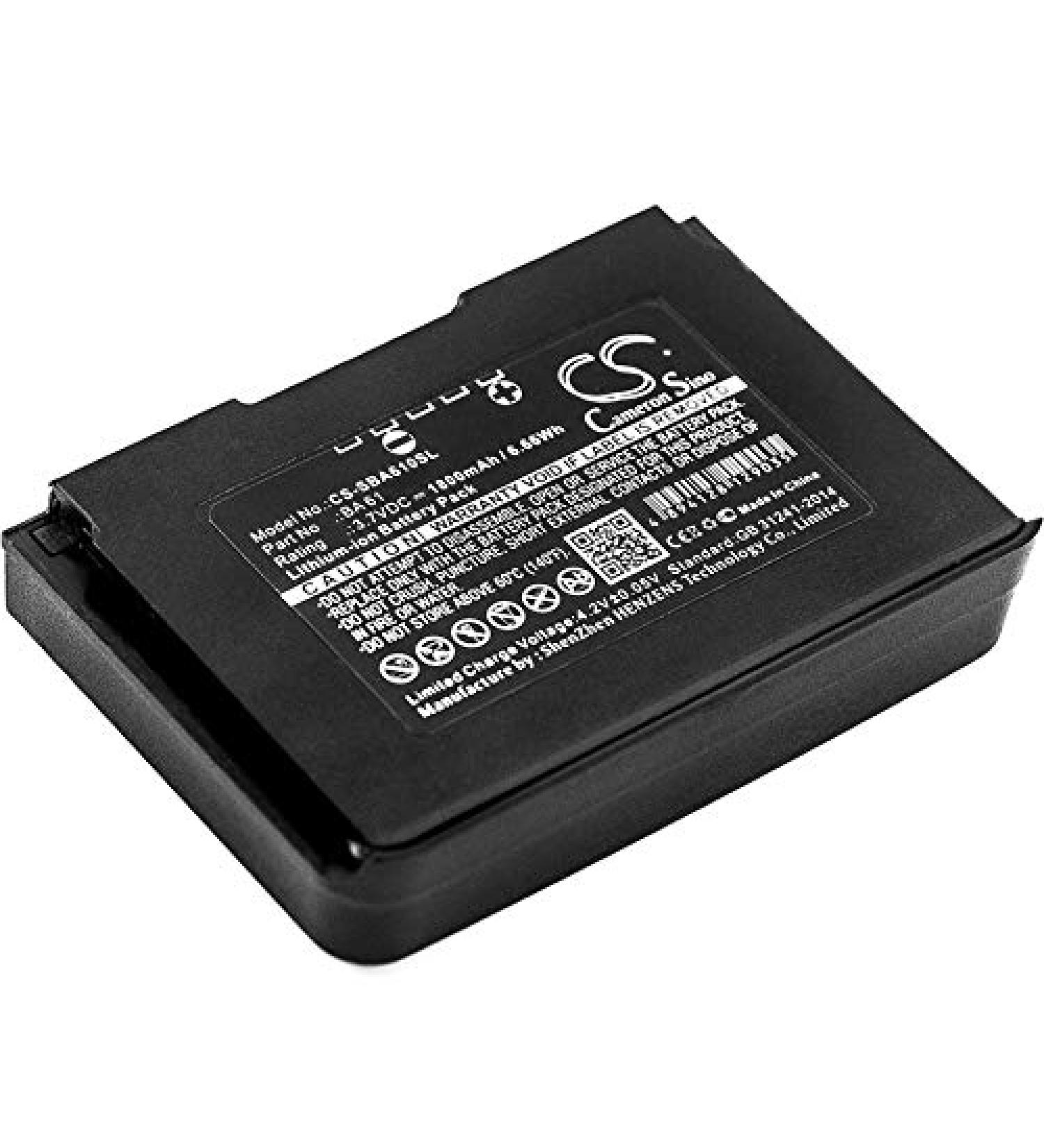 Buy BA 61 504703 56429 701 098 B61 1800mAh Battery for SK9000 Bodypack Transmitters - 3.7V | International Shipping Available - Buy Online on GoSupps.com