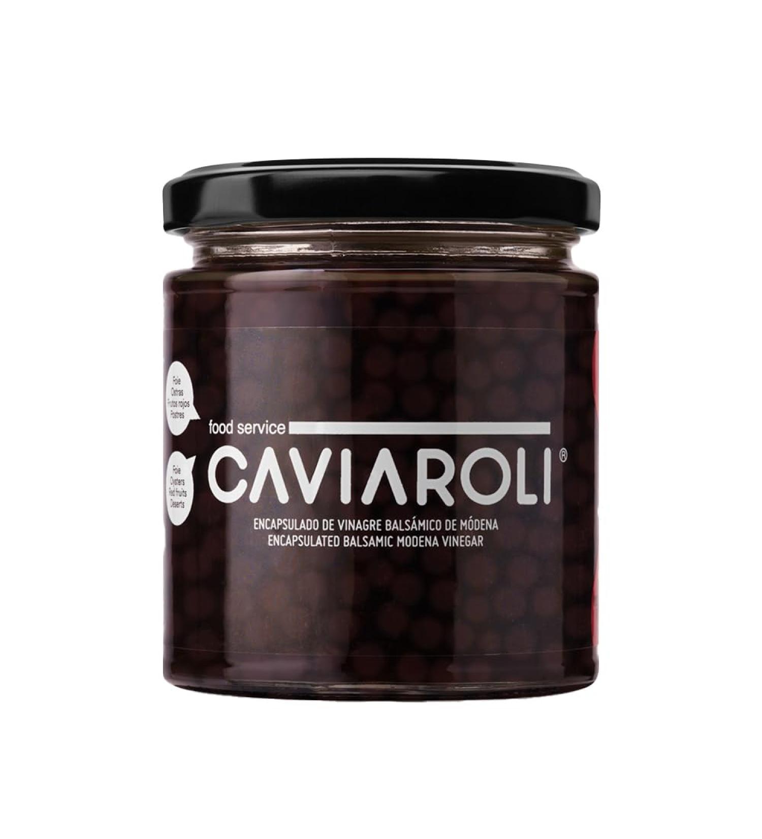 Gourmet Modena Vinegar Beads for Dressing or Decoration Pot 200g. The spheres of Modena vinegar in its liquid interior explode in the mouth when bitten. - Buy Online on GoSupps.com