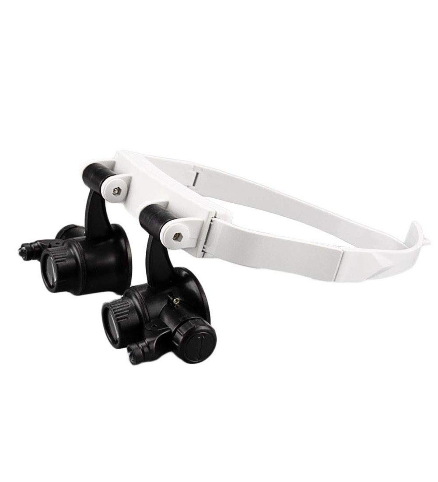 Magnifying Glass Headband Magnifier with 2led Light Head-Mounted Handsfree Reading Magnifying Glasses Jeweler Watch Loupe (10x 15x 20x 25x) 4 Replaceable Lenses Better Life - Buy Online on GoSupps.com