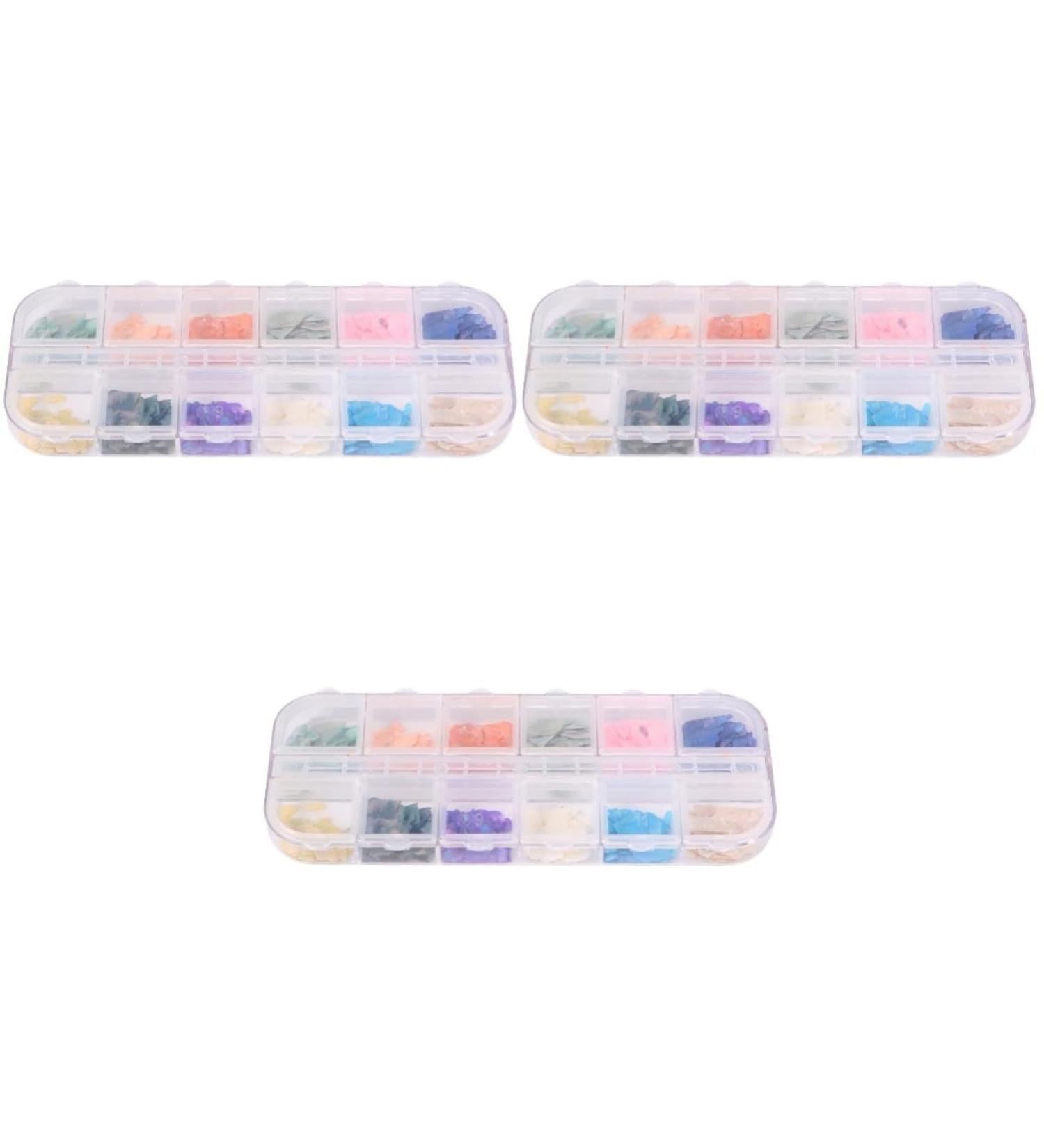 minkissy 3 Boxes Nail Diamond Gems Nail Gems Gemstones for Nails Nail Shell Slices Nail Diamonds Rhinestones Crystal Ornaments Nail Rhinestones Decor Manicure Patches Accessories Fashion - Buy Online on GoSupps.com