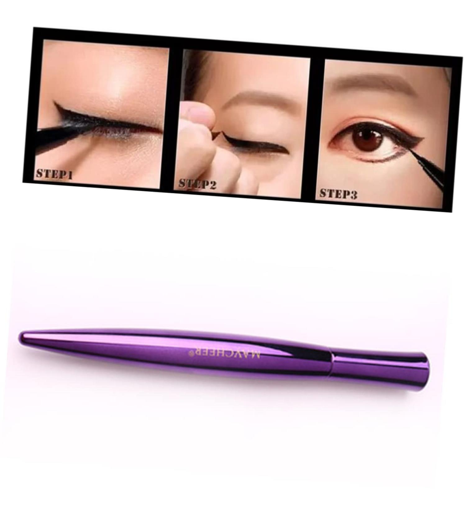 KALLORY Eye Liner Pencils Women Eyeliner Girl Eyeliner Eyeline Pencil Liquid Eyeliner Water Proof Makeup 1 count (Pack of 1) Purple - Buy Online on GoSupps.com
