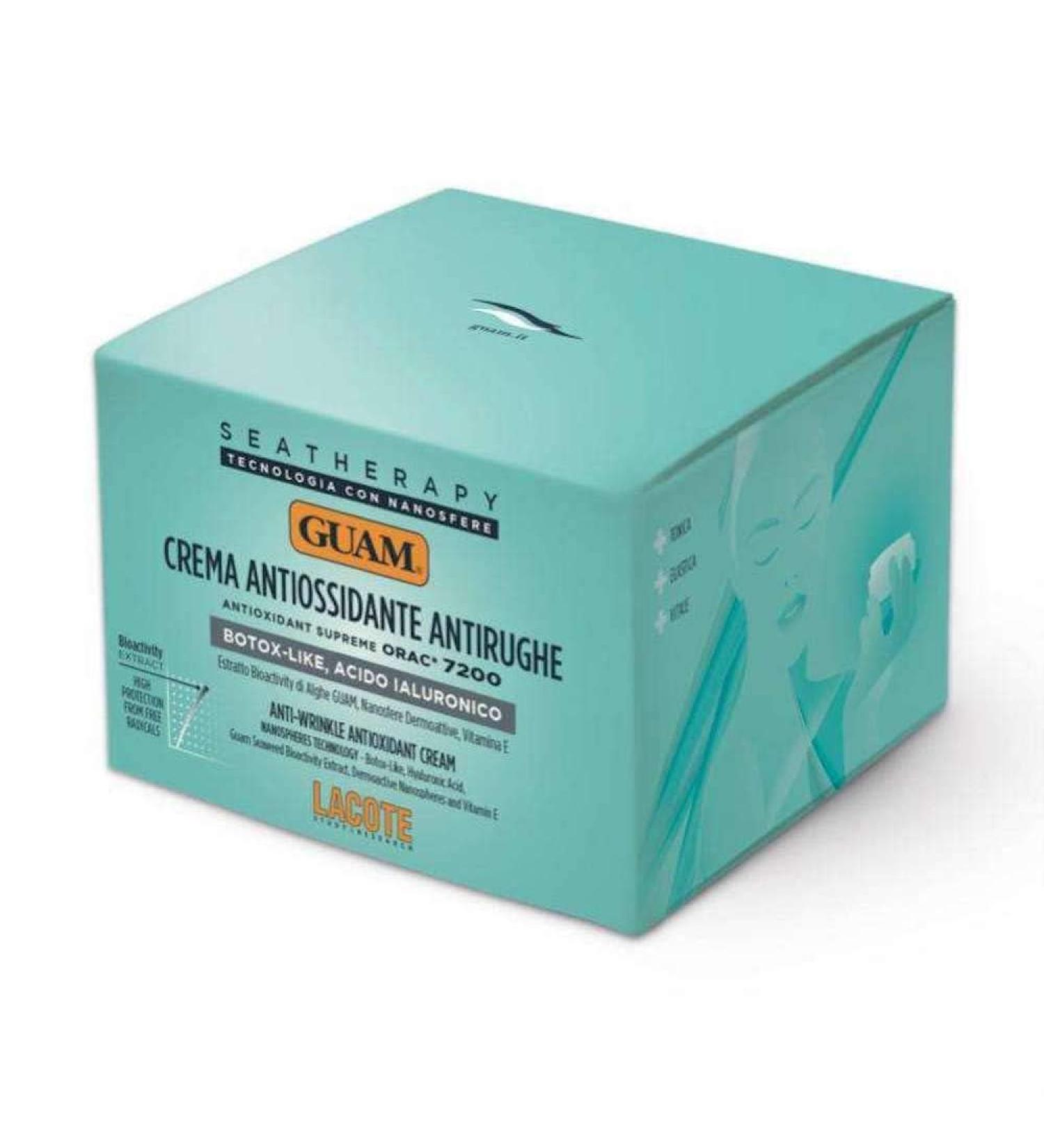 Guam Lifting Anti-aging Seaweed Face Cream, help Wrinkled Skin and Elasticity like effect, Hyaluronic Acid | By Guam Beauty