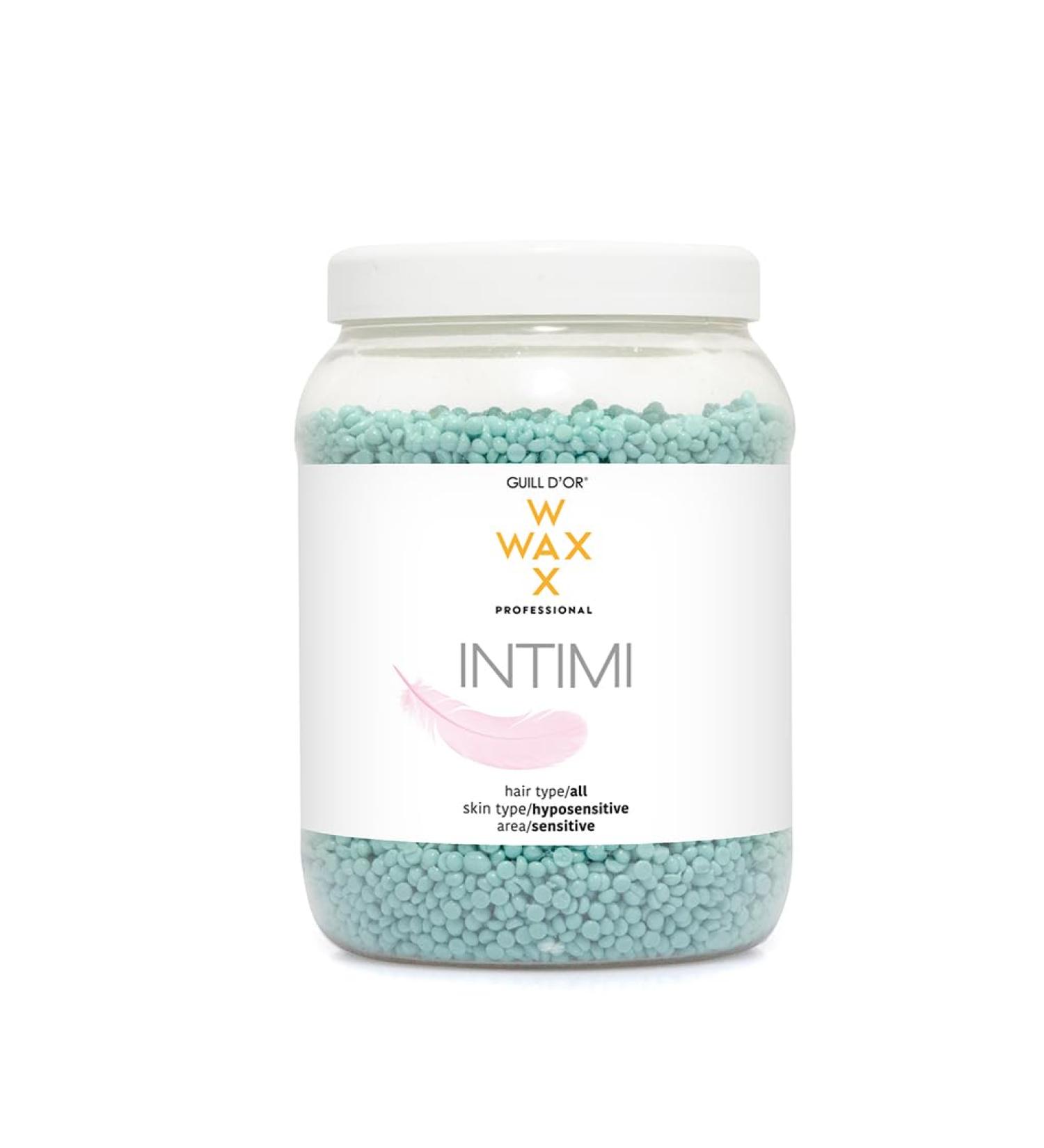 Guill d'Or Intimi Wax Pearls 800ml - Professional Quality Beeswax Wax for Hypersensitive Skin & Sensitive Areas | Refreshing Effect - Buy Online on GoSupps.com