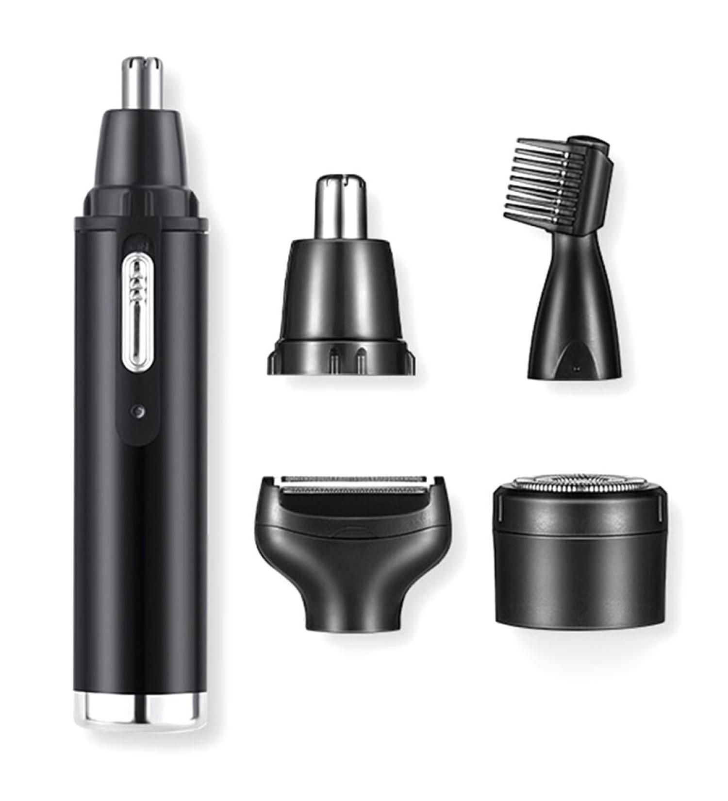 Waterproof Electric Shaver & Nose Clipper Set | Discomfortless Grooming for Face Head & Neck - Shop Internationally - Buy Online on GoSupps.com
