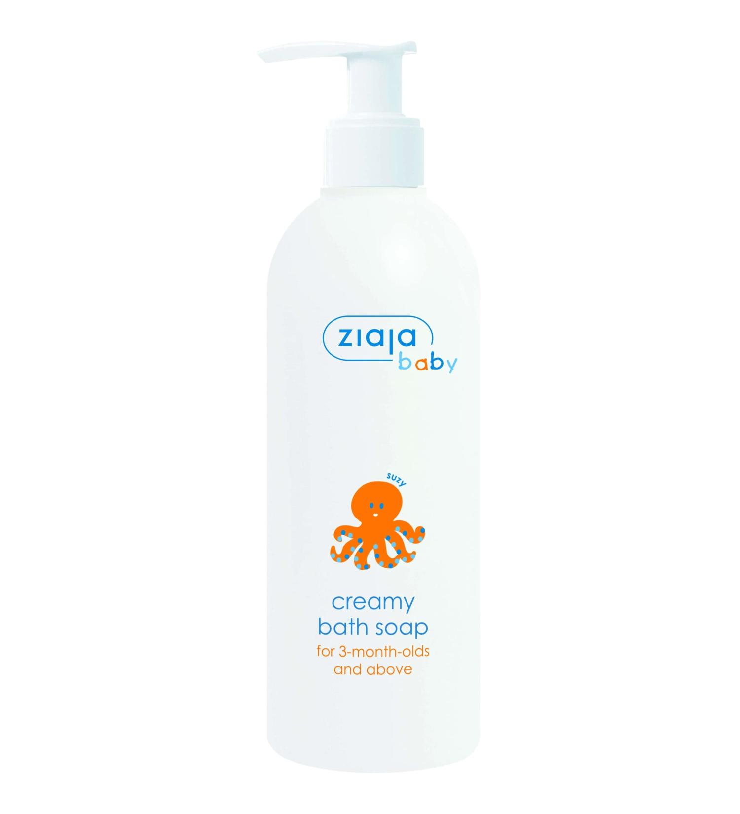 Jabón Cremoso De Baño Hipoalergénico Para Baby +3 Meses - 300 ml
