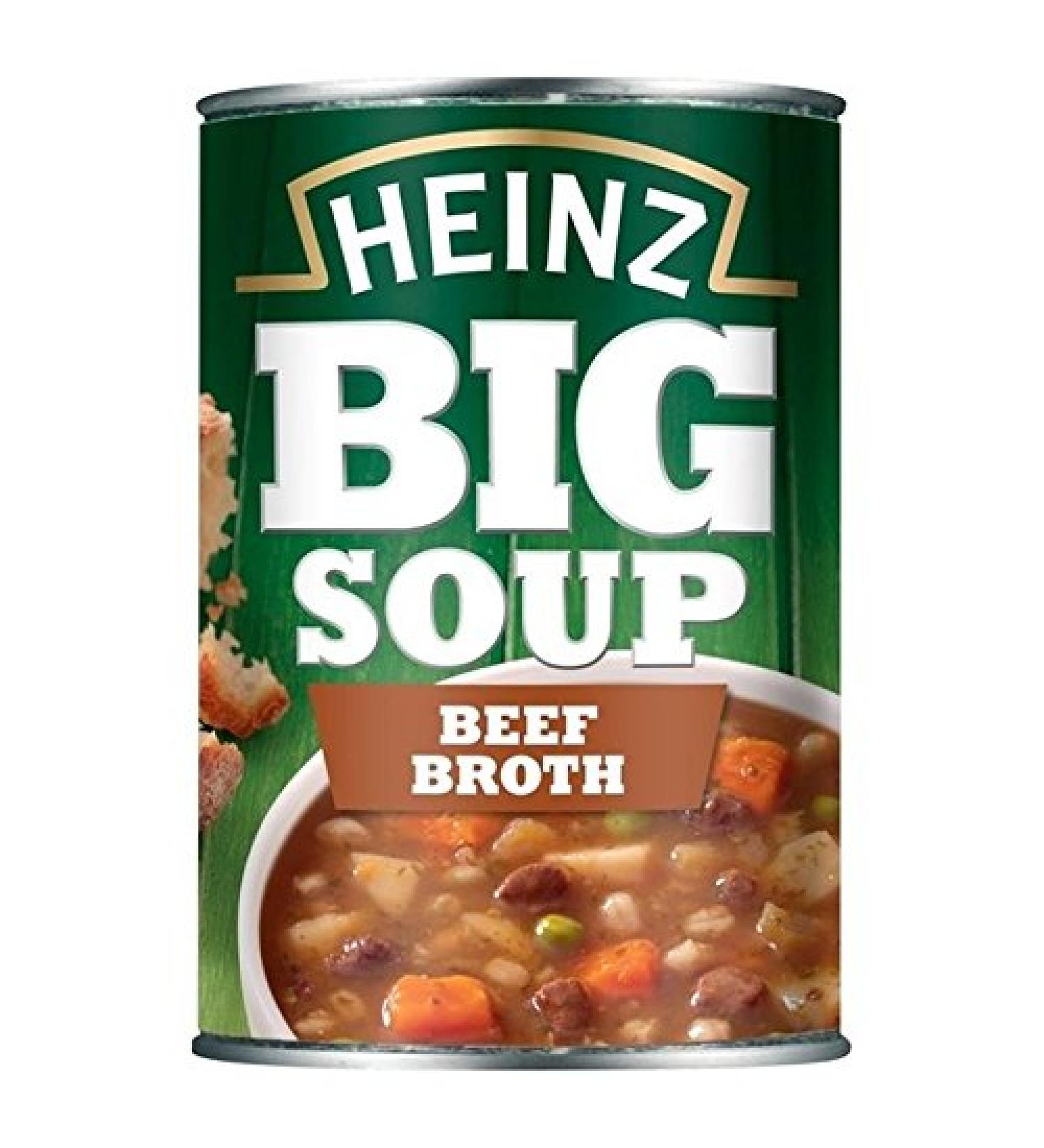 HEINZ HEINZ Large Beef Stock Soup 400G - Pack of 6