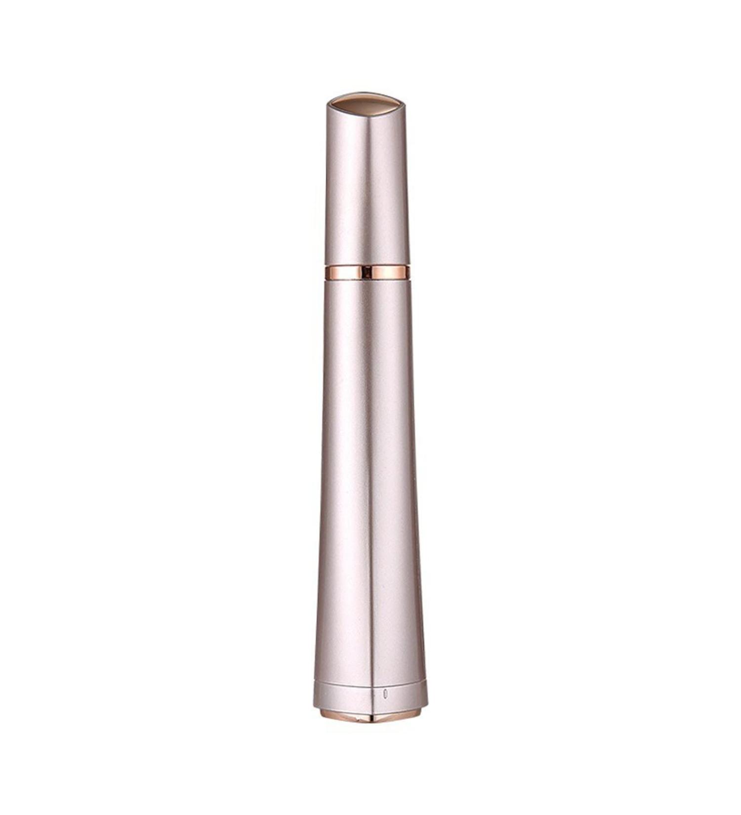 Professional Nose & Ear Hair Trimmer - Waterproof Painless Facial Epilator for Women - Easy to Clean | Champagne Gold - Buy Online on GoSupps.com