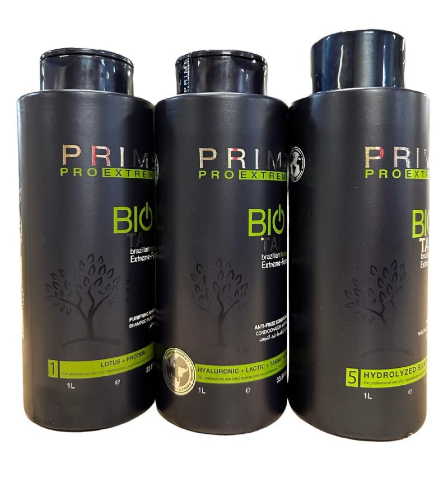 Tanix Prime Organic Tannin Smoothing Kit 3 products of 1 L