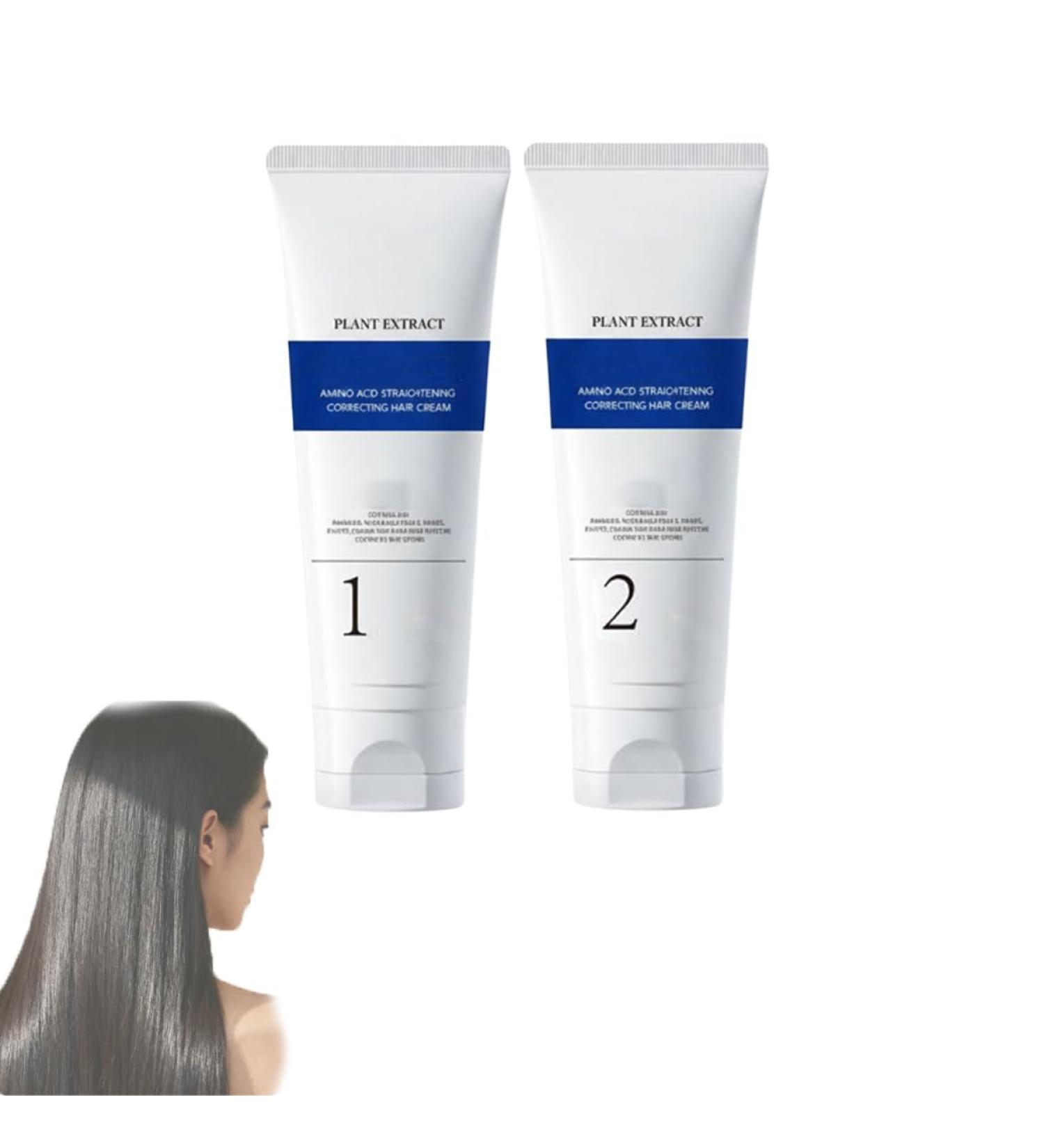 Kit de lissage prot in Correction Cr me lissante Cr me capillaire correctrice prot in e Silk & Gloss pour hommes et femmes (1 Set) - Buy Online on GoSupps.com