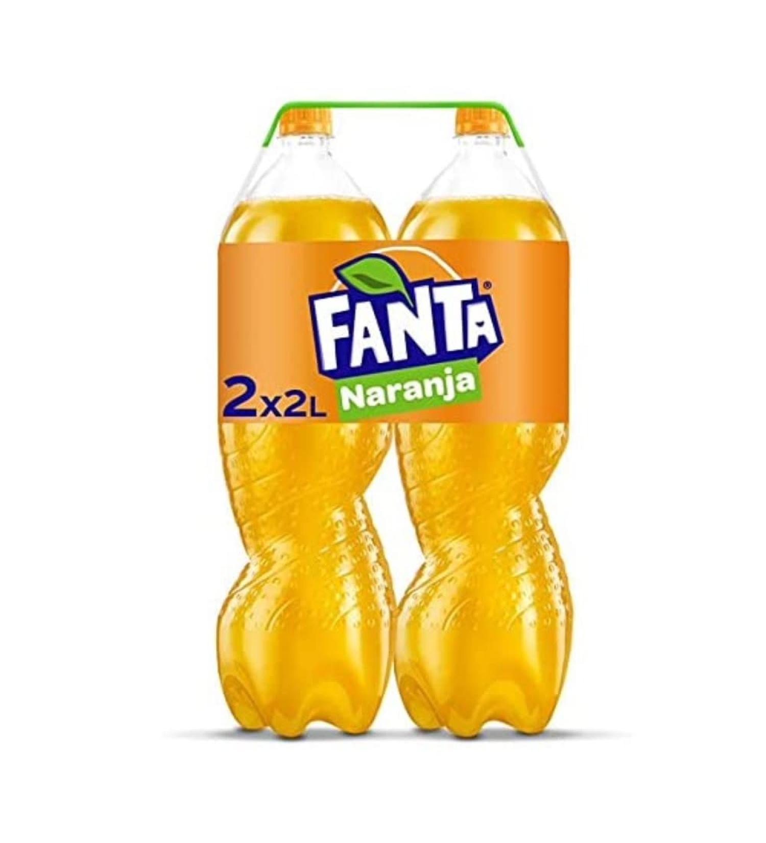 Fanta Orange Refreshing Drink (2 x 2 l)