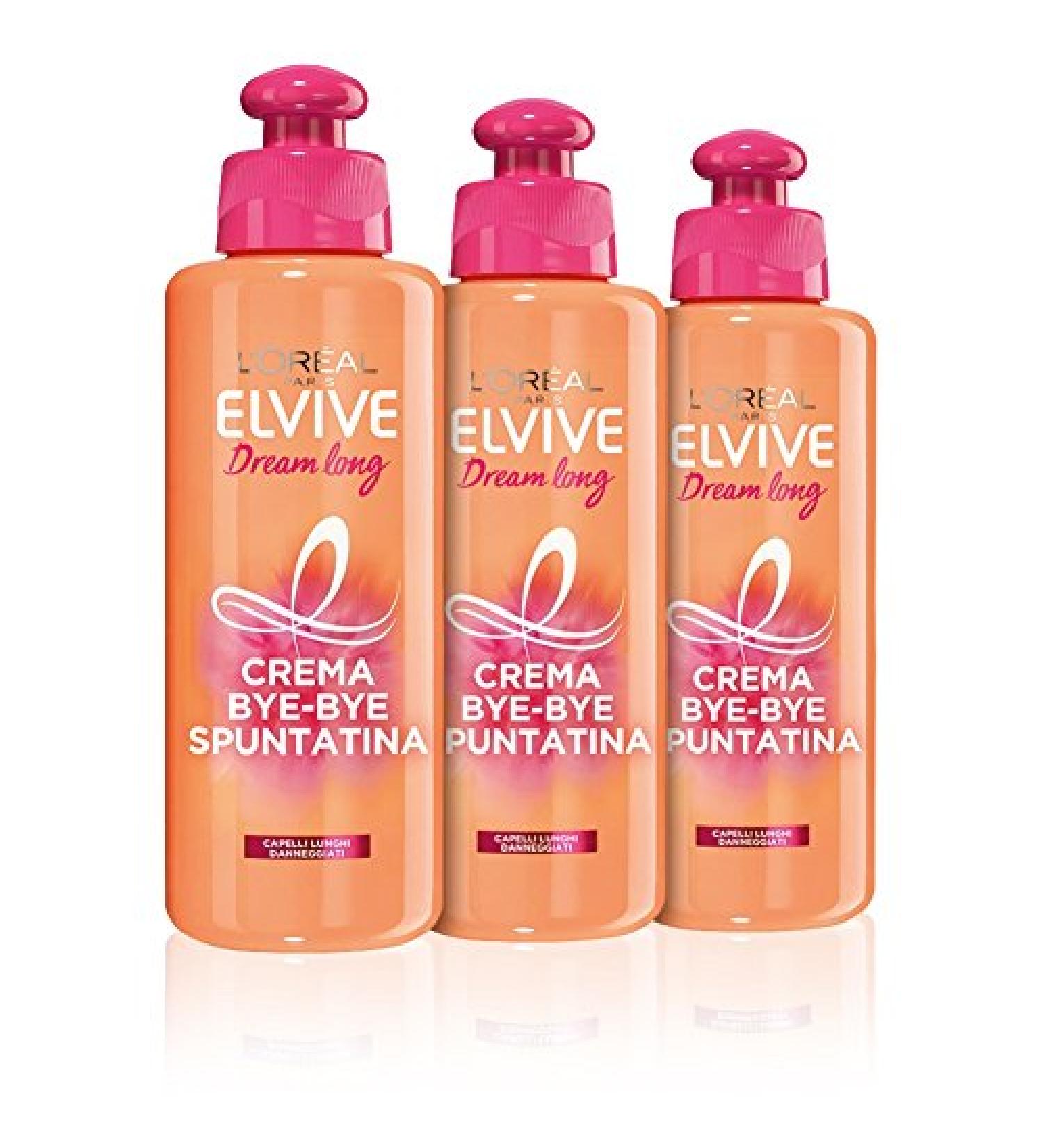 L'Or al Paris LOr al Paris Elvive Dream Long Hair Cream without rinsing byebye for long damaged hair 200 ml 3 packs of 1 piece - Buy Online on GoSupps.com