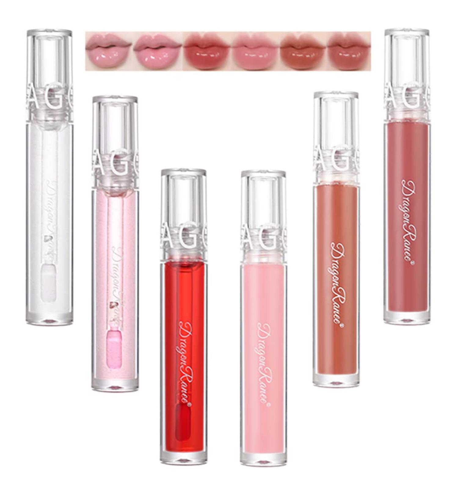 KTouler Glitter Lip Gloss Set - 6 Colors, Long Lasting & Hydrating | Shimmer Plumper Makeup for Women - Buy Online on GoSupps.com