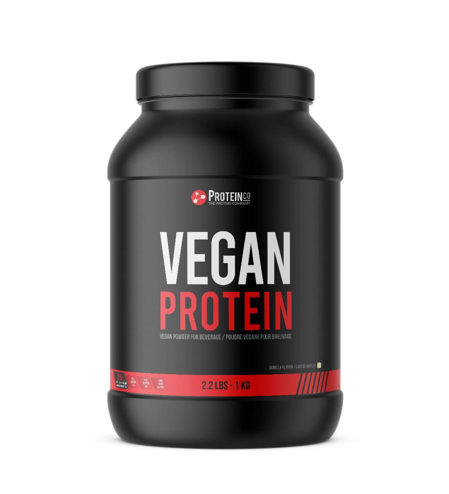 Premium Vegan Protein | 2.2lbs | Stevia | 100% Vegan | (Vanilla) - Buy Online on GoSupps.com