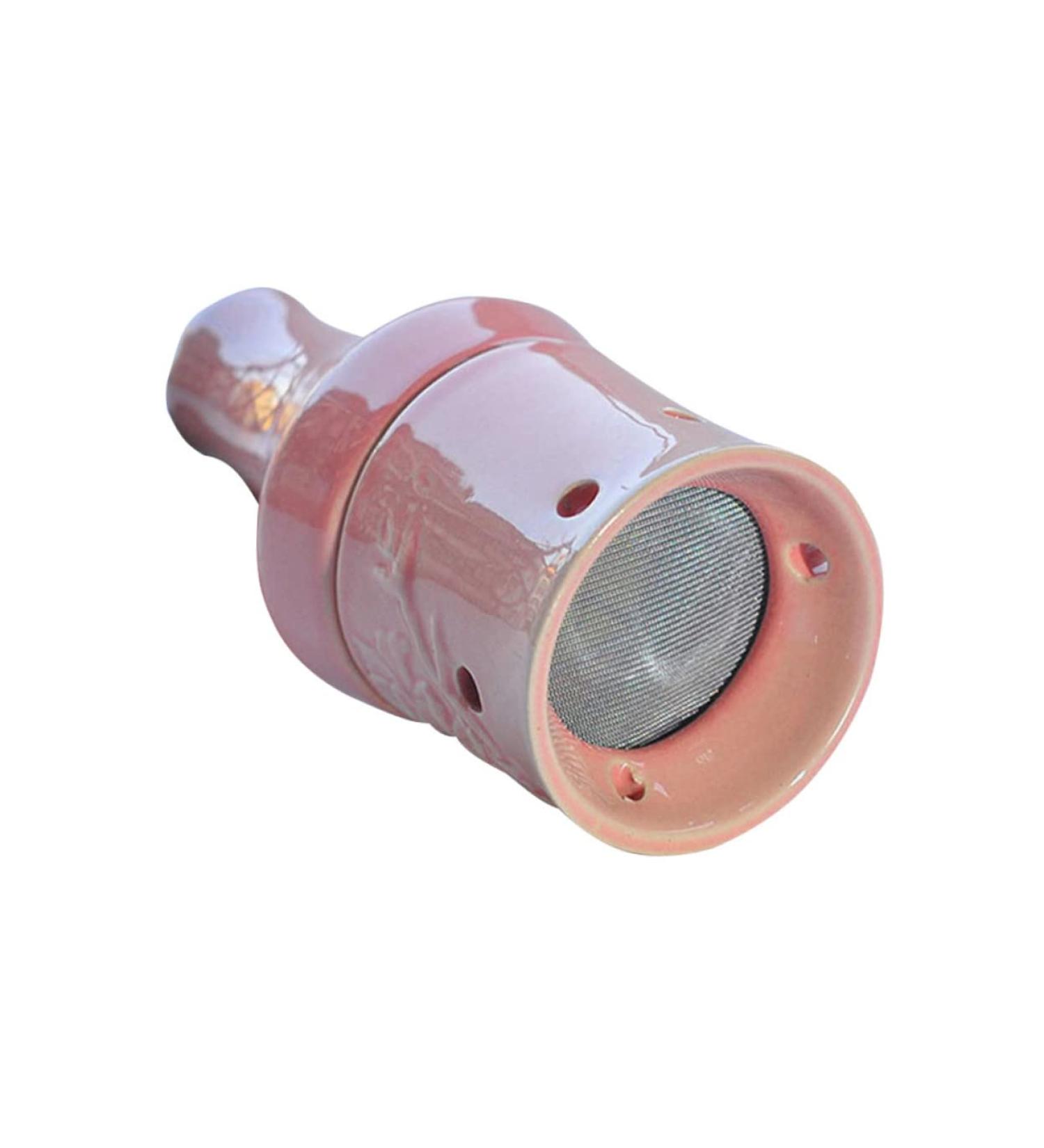 Lurrose Peach Blossom Moxibustion Ceramic Bottle - Smoke-Free Heat Moxa Device for Face Massage | International Shipping Available - Buy Online on GoSupps.com