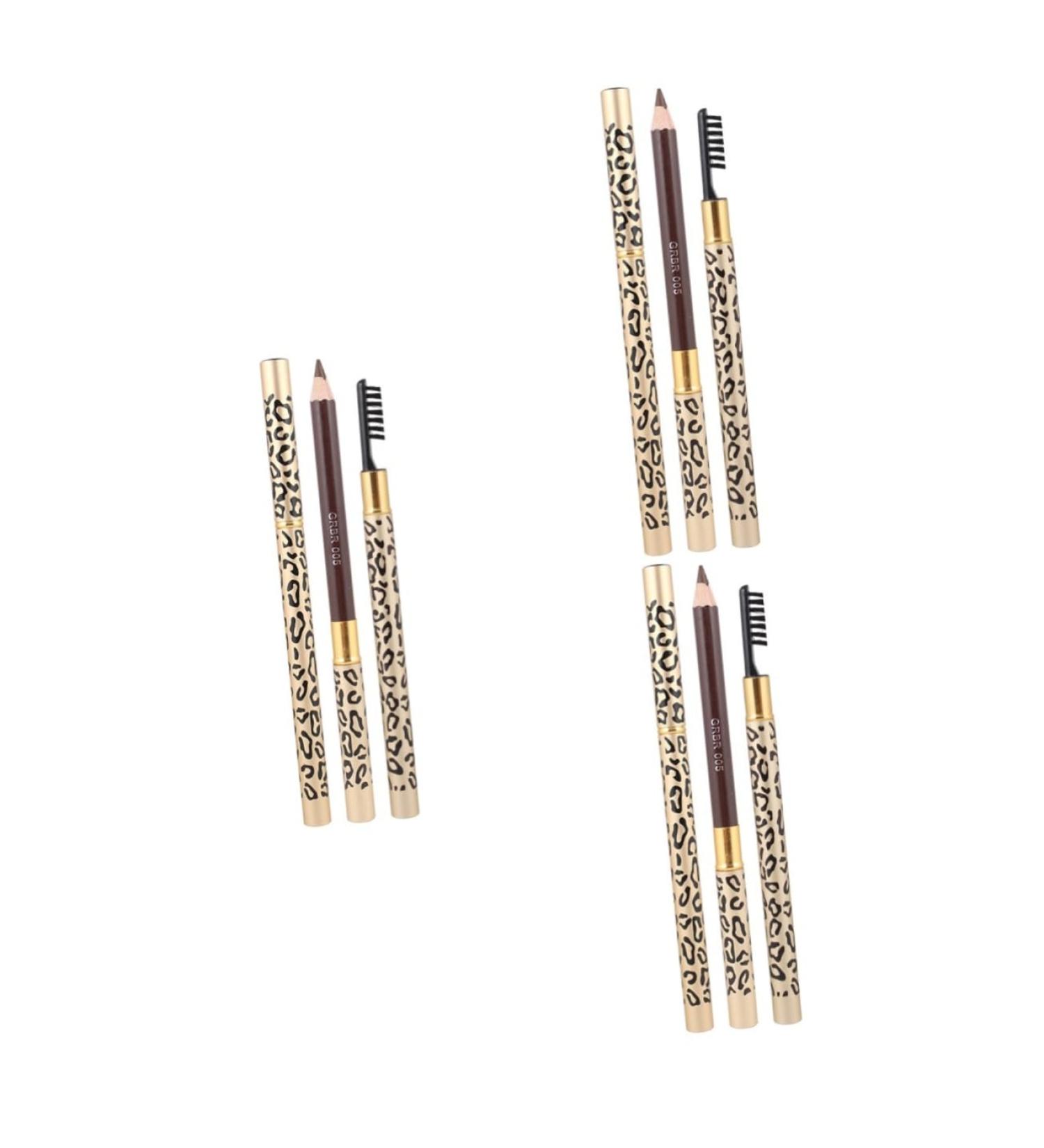 Balacoo 6 Pcs Waterproof Eyeliner Makeup Eyebrow Pencils White Eyebrow Pencil Brush Miss Eyebrow Brush Major 1 count (Pack of 1) As Shownx3pcs - Buy Online on GoSupps.com
