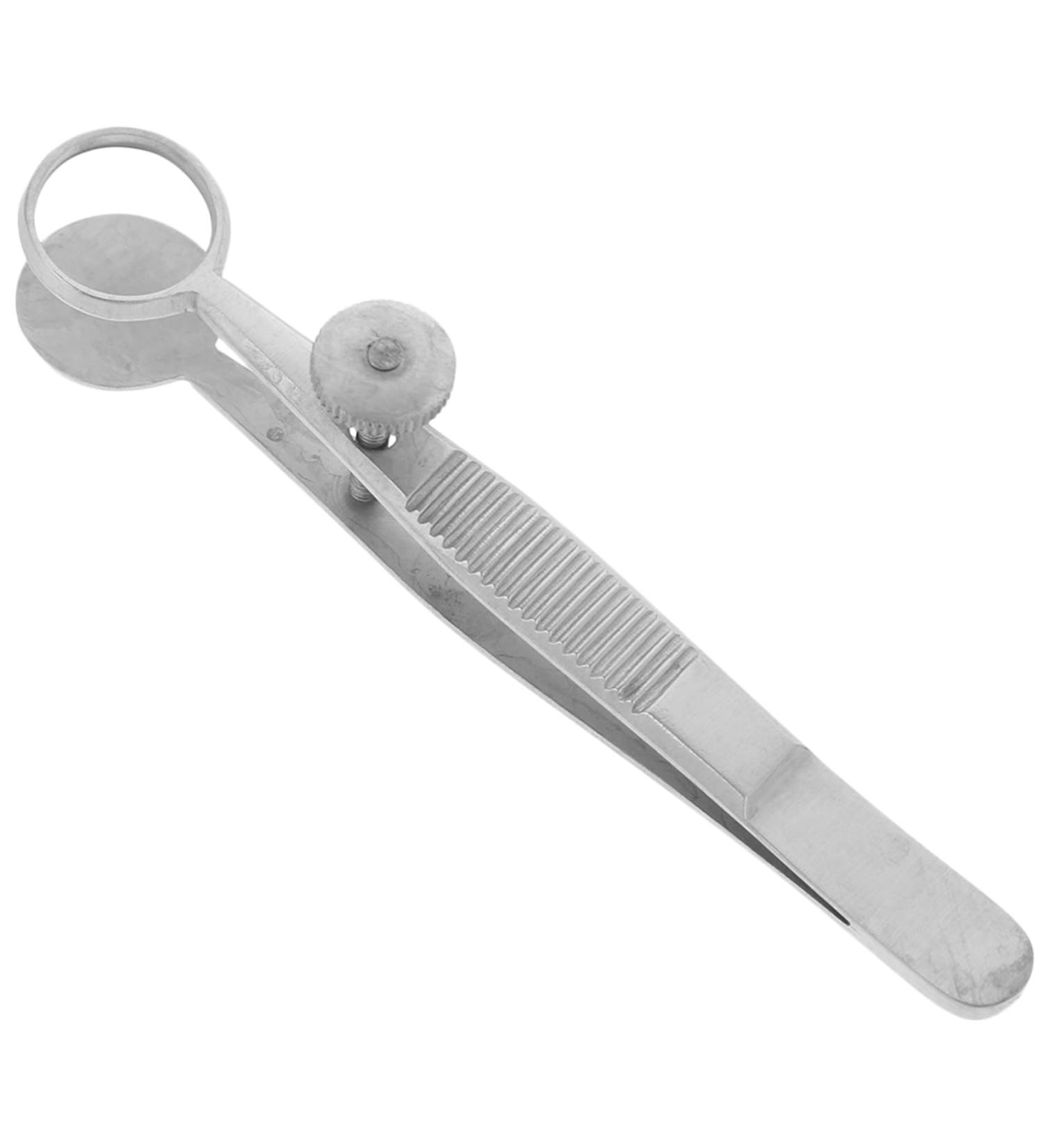 FOYTOKI Meibomian Gland Forceps Tweezer Metal Forcep Meibomian Glands Forcep Stainless Steel Forcep - Buy Online on GoSupps.com