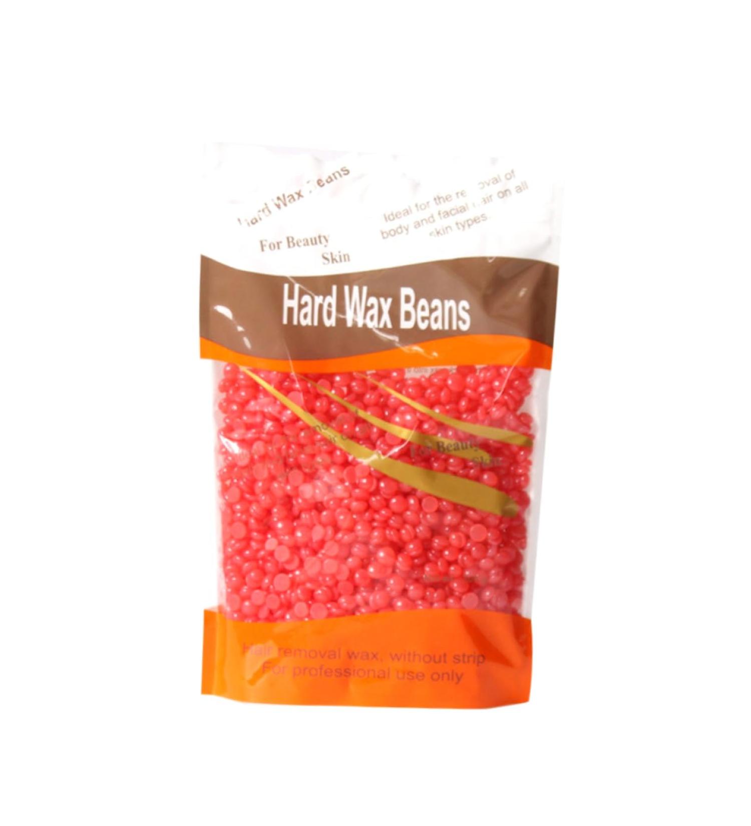 Fomiyes Brazilian Hard Wax Pearls for Painless Bikini & Body Hair Removal | Strawberry Depilatory Wax Beans - Fast International Shipping - Buy Online on GoSupps.com