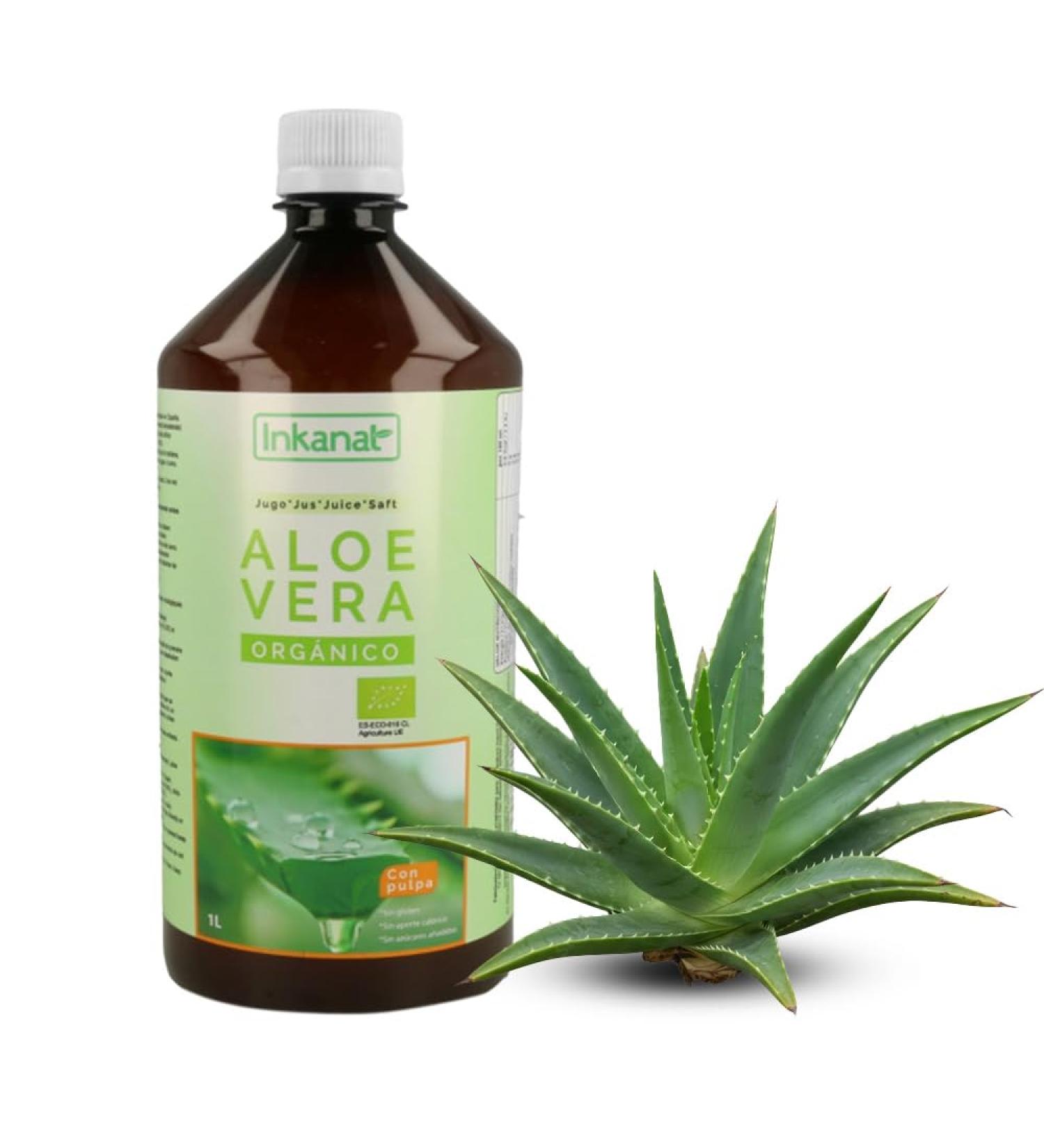  INKANAT Aloe Vera Juice Inkanat 1 L - Buy Online on GoSupps.com