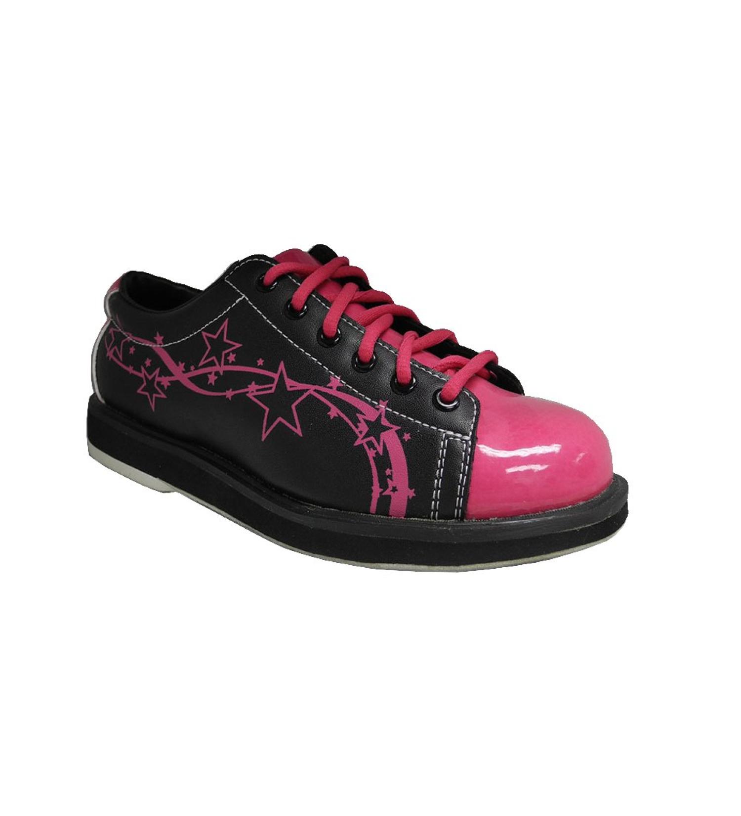 Pyramid Women's Rise Black/Hot Pink Bowling Shoes - Size 6.5 - Buy Online on GoSupps.com