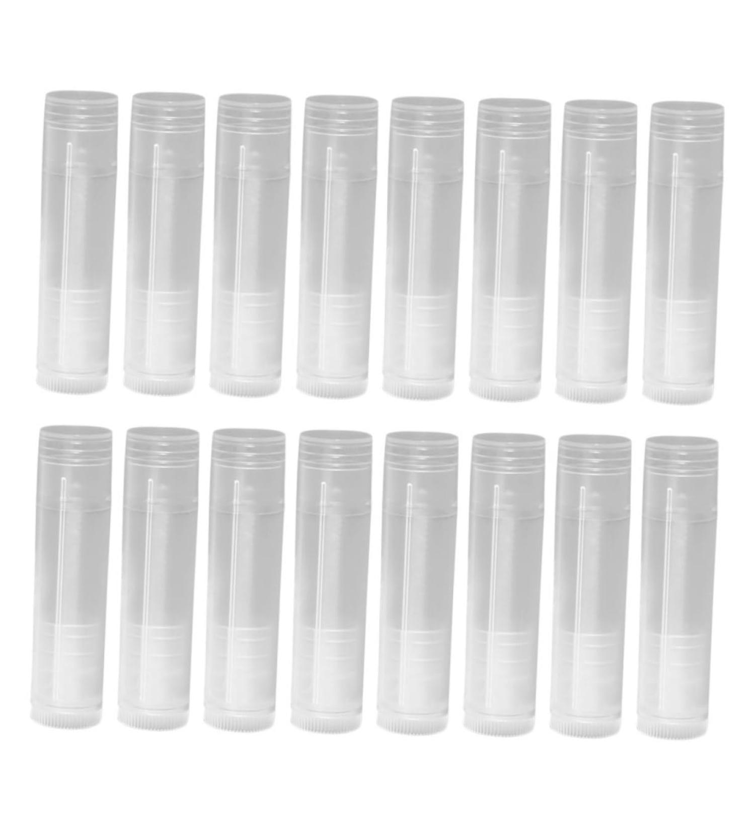 TOVINANNA 100pcs Empty Lipstick Tube Lip Plumper Gloss Clear Bulk Tubes Clear Lip Balm Travel Rotatable Pp - Buy Online on GoSupps.com