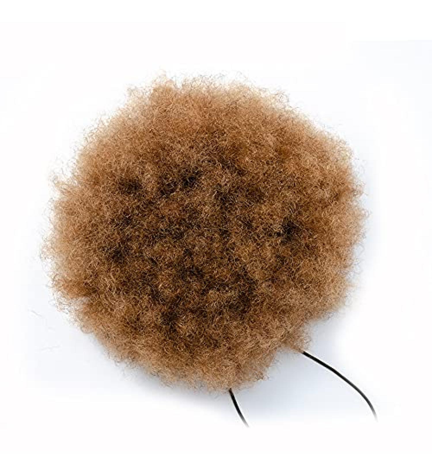 Inch Short Afro Puff Drawstring Ponytail - Human Hair Curly Clip-In Extensions (T1B 30 6 Inch) - Perfect Hair Bun Accessory - Buy Online on GoSupps.com