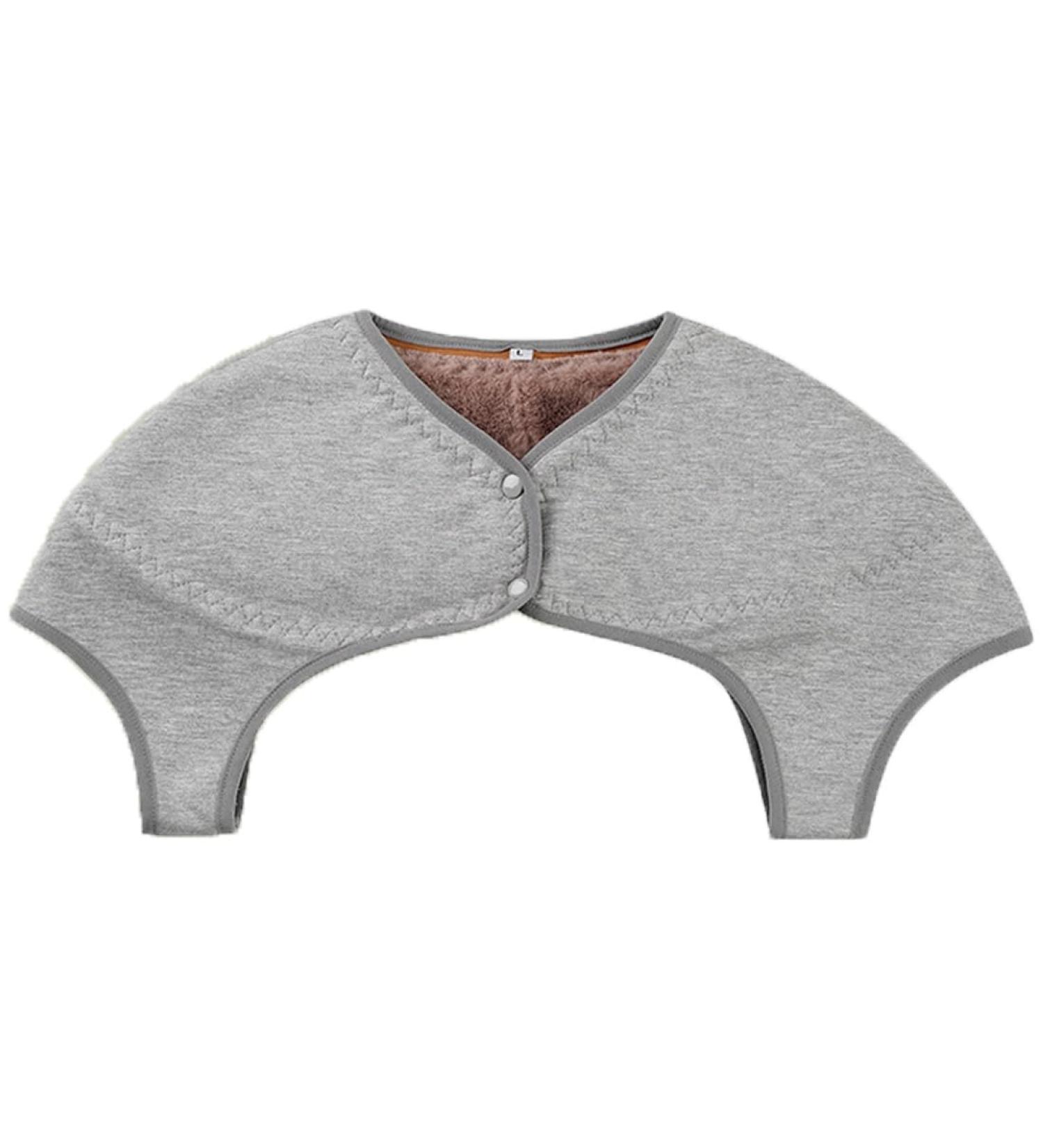 XXXL Warm Shoulder Sleeve Bandage for Men | Plush Compression Support Wrap for Pain Relief - Perfect Winter Shoulder Pads - Buy Online on GoSupps.com