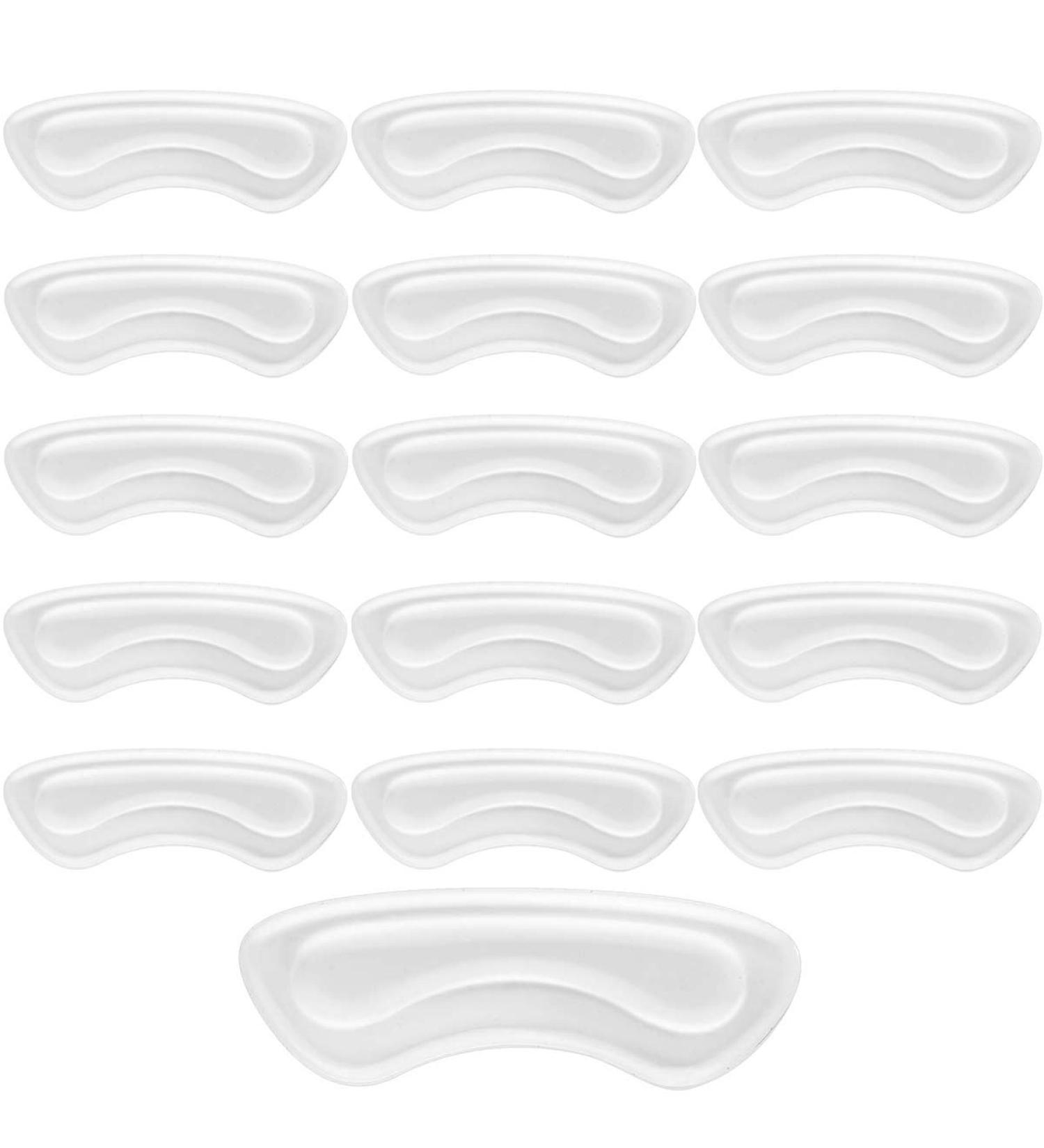 16Pcs Clear Heel Grips Set - Prevent Slipping & Rubbing - Gel Shoe Liners & Protectors - Buy Online on GoSupps.com