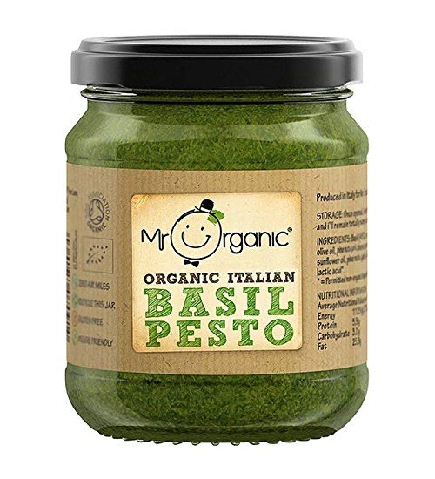 Mr Organic Basil Pesto 130g