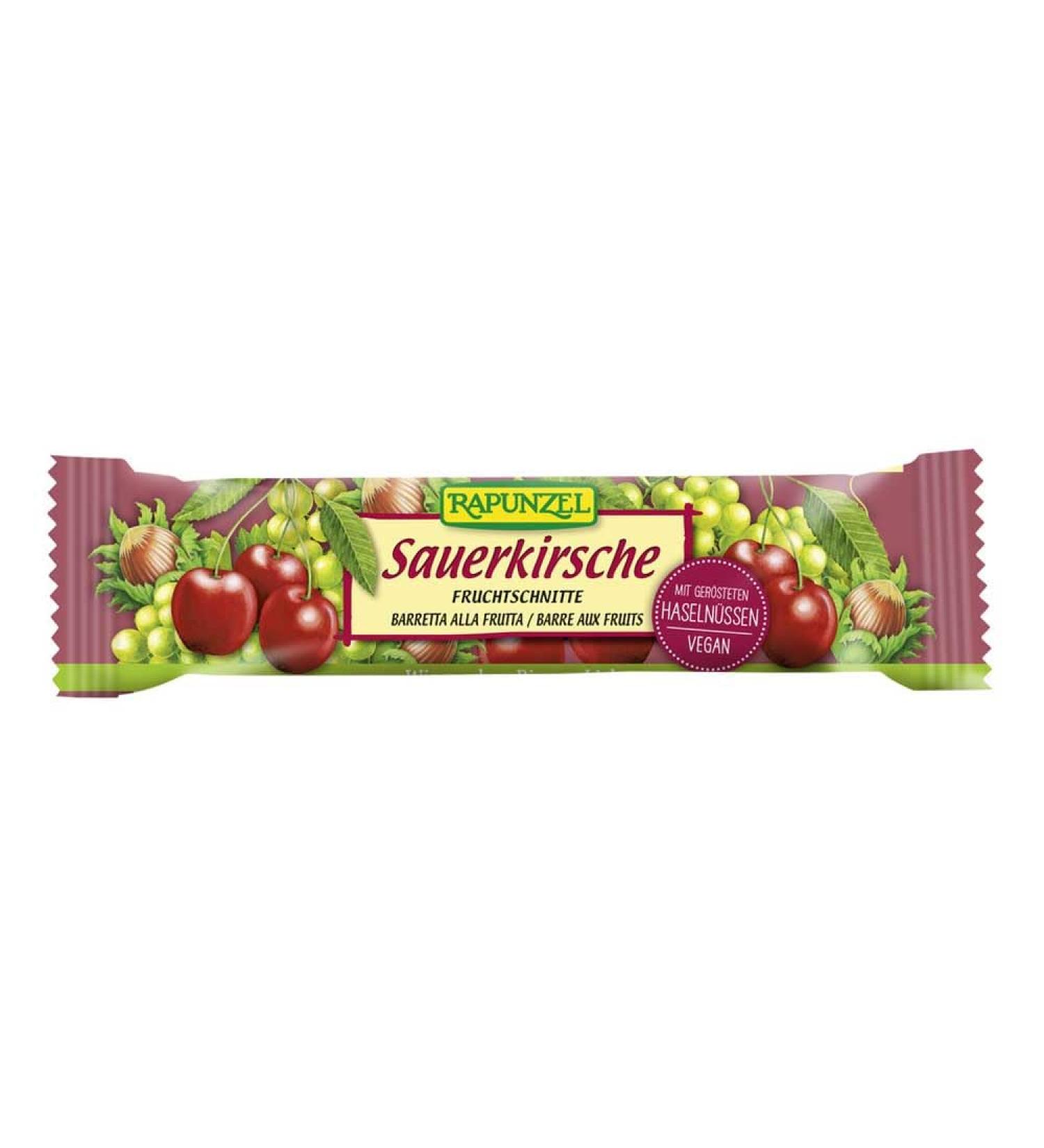 Rapunzel Naturkost Rapunzel Sauerkirsche Cherry Fruity Cups 40 g Pack of 25