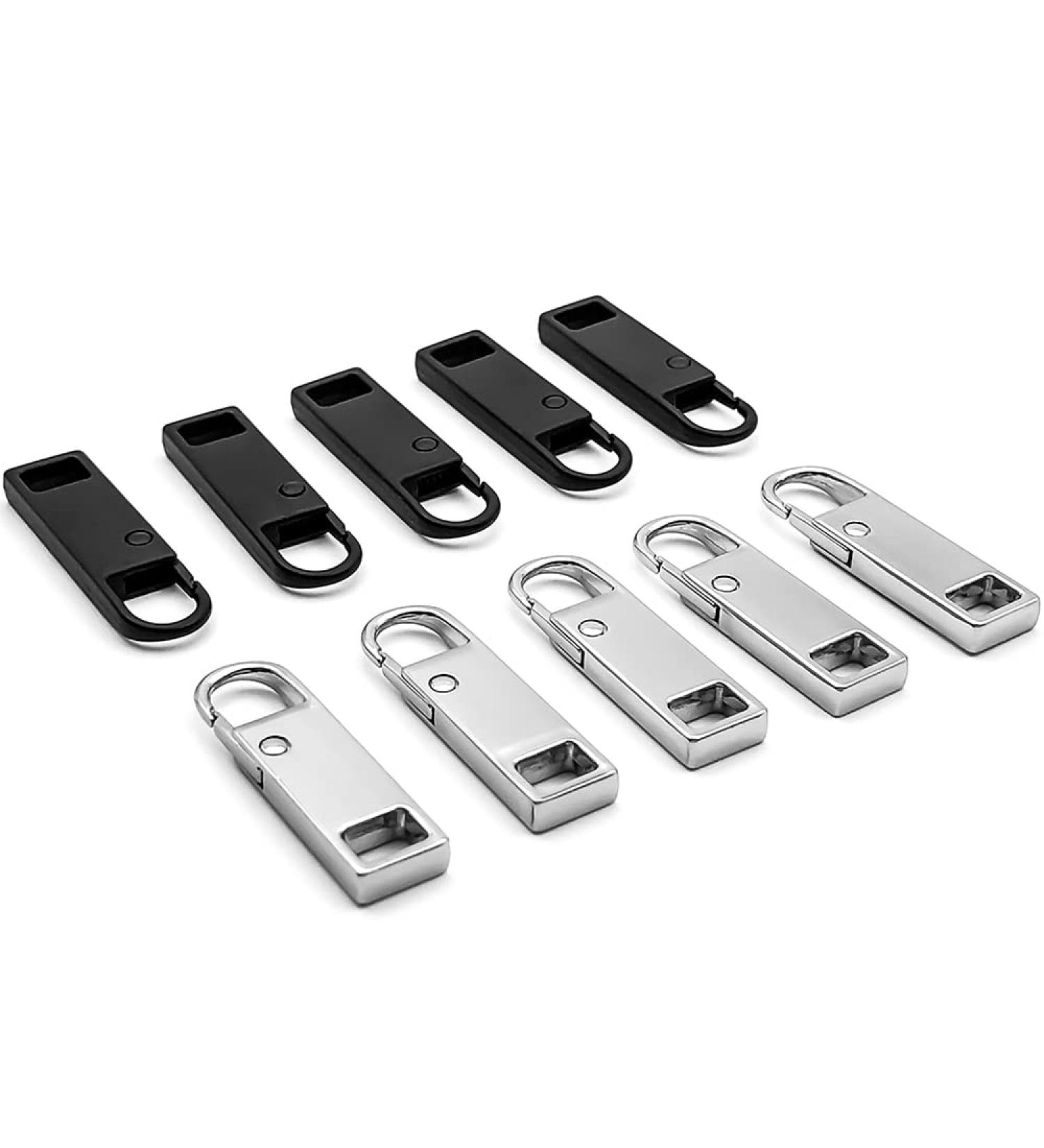 10-Piece Zipper Replacement & Repair Set for Suitcases Boots Jackets & Backpacks - Zipper Zipper & Rice Lock Solutions - Buy Online on GoSupps.com